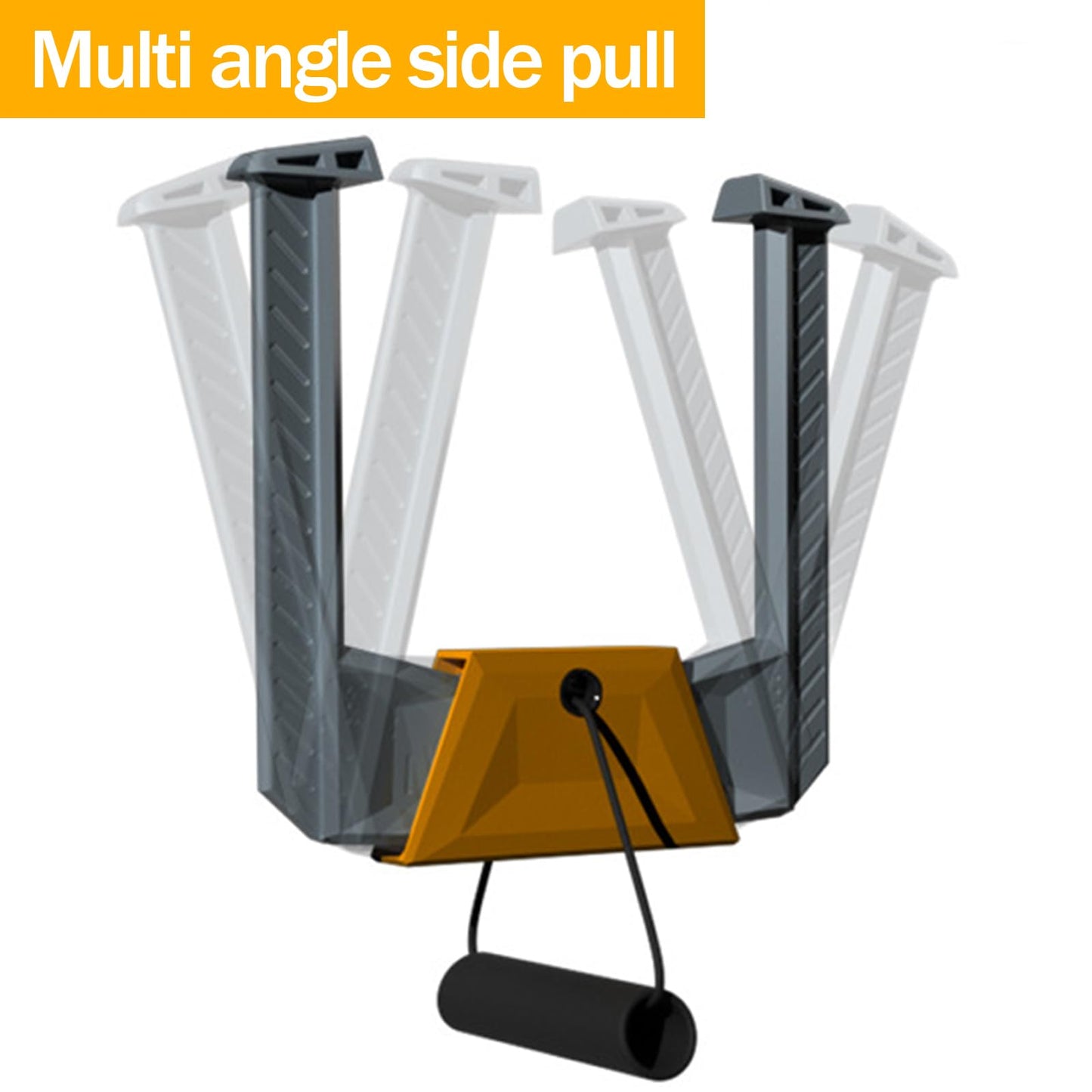 Portable Pull Up Bar - Adjustable Doorway Home Gym with 330lbs Capacity - No Screw Installation for Workout Anywhere - Lightweight Travel Fitness Equipment