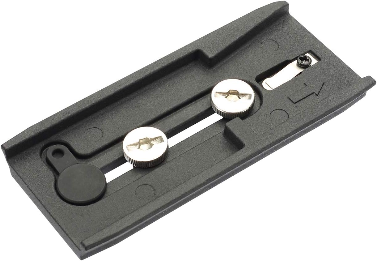 Cayer QR120 1/4 inch 3/8 inch K3 K6 H4 H6 H8 K10 501PL Tripod Fluid Head Quick Release Plate Replacement