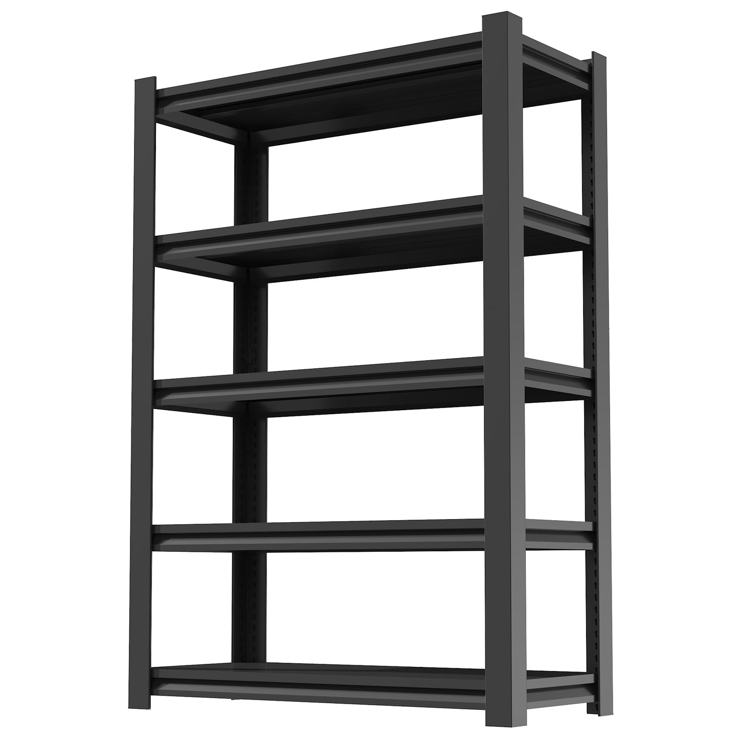 SAWJEC 78" H Garage Storage Shelves, 5 Tier Heavy Duty Metal Shelving Unit, 3000 lbs Capacity, Adjustable Storage Shelves Heavy Duty for Garage Warehouse Basement, 18" D x 47.5" W x 78" H
