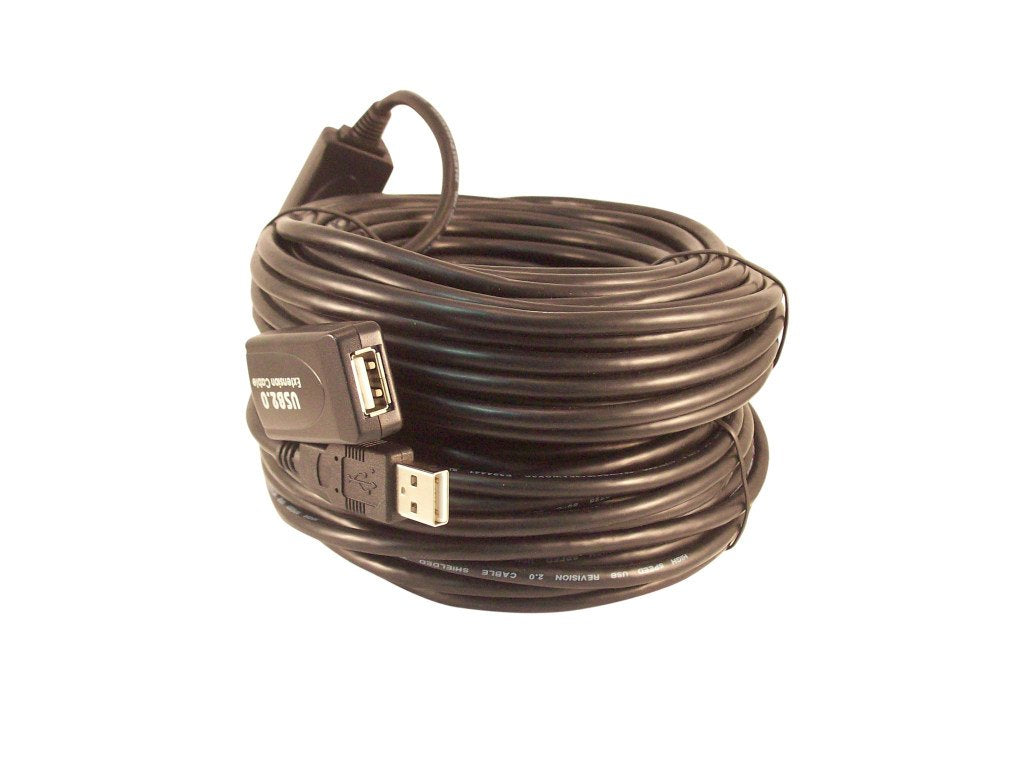 Your Cable Store 80 2.0 Foot USB High Speed Active Extension/Repeater Cable Not for HD Webcams