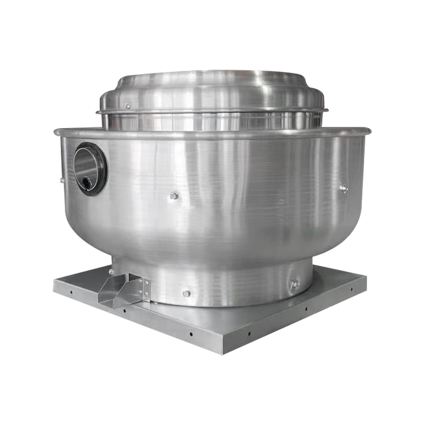 FICBXRA Restaurant Hood Grease Rated Exhaust Fan- Food Truck High Speed Direct Drive Centrifugal Upblast Exhaust Fan 0.25HP 110 Volt Single Phase Motor 1500-1700 CFM
