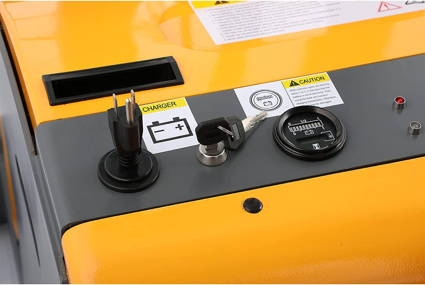 APOLLOLIFT 98" High Counterbalanced Fully Powered Electric Stacker 2200lbs Capacity Material Lift