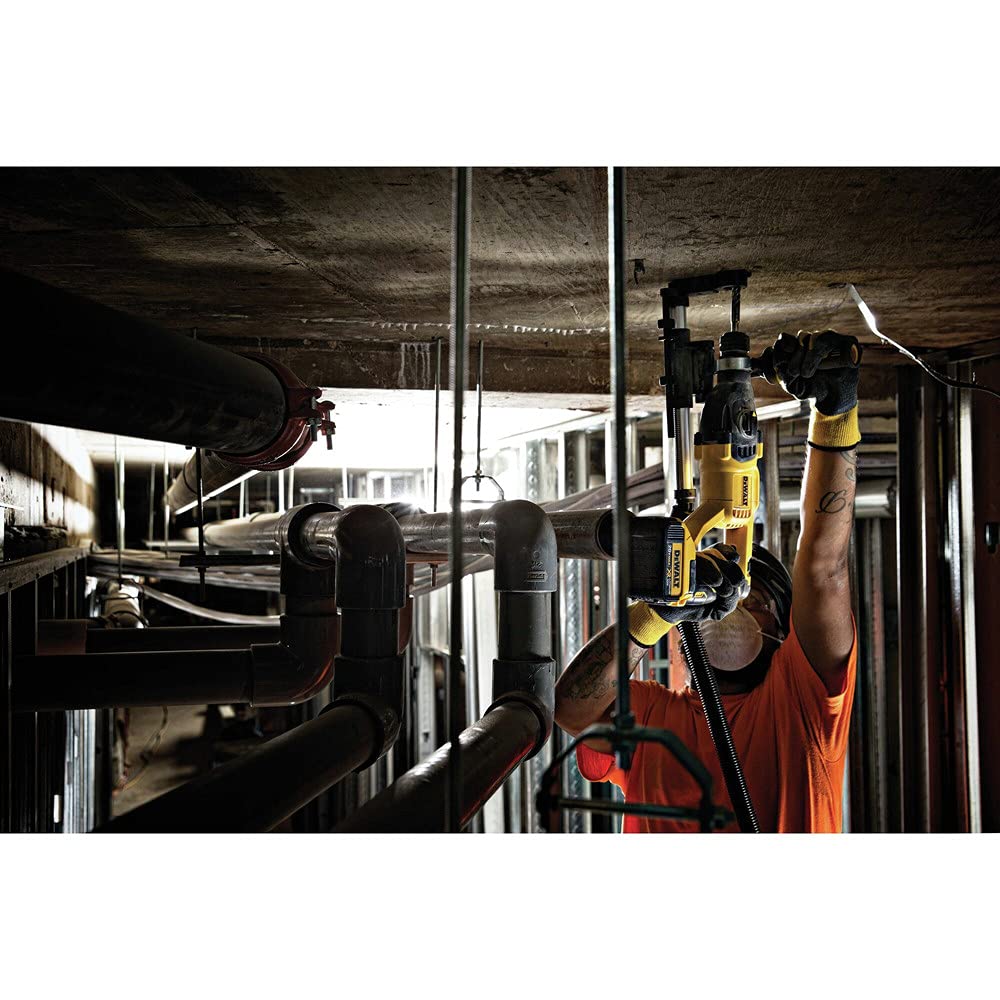 DEWALT DCH133M2 20V Max XR Brushless 1” D-Handle Rotary Hammer Kit