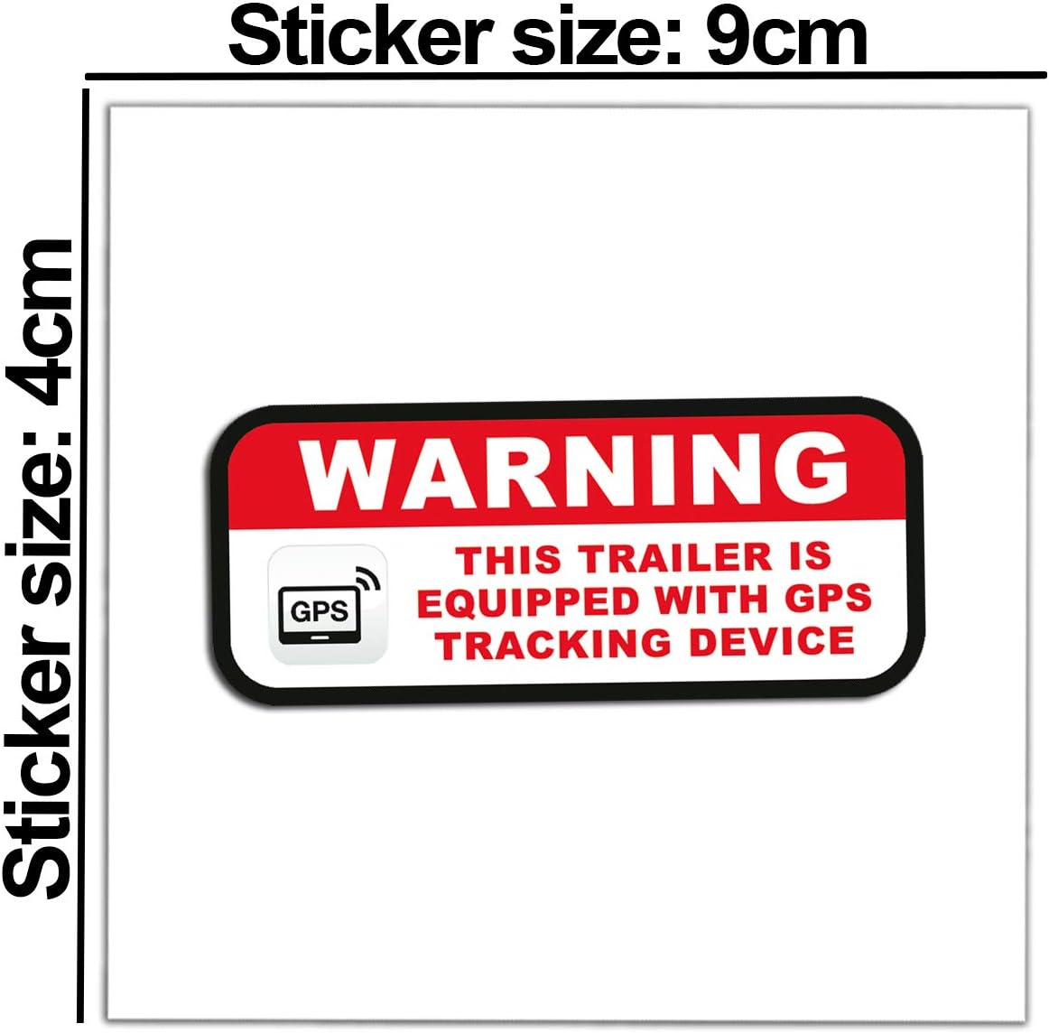 SkinoEu 2 109 x PVC Trailer GPS Tracking Control Auto B