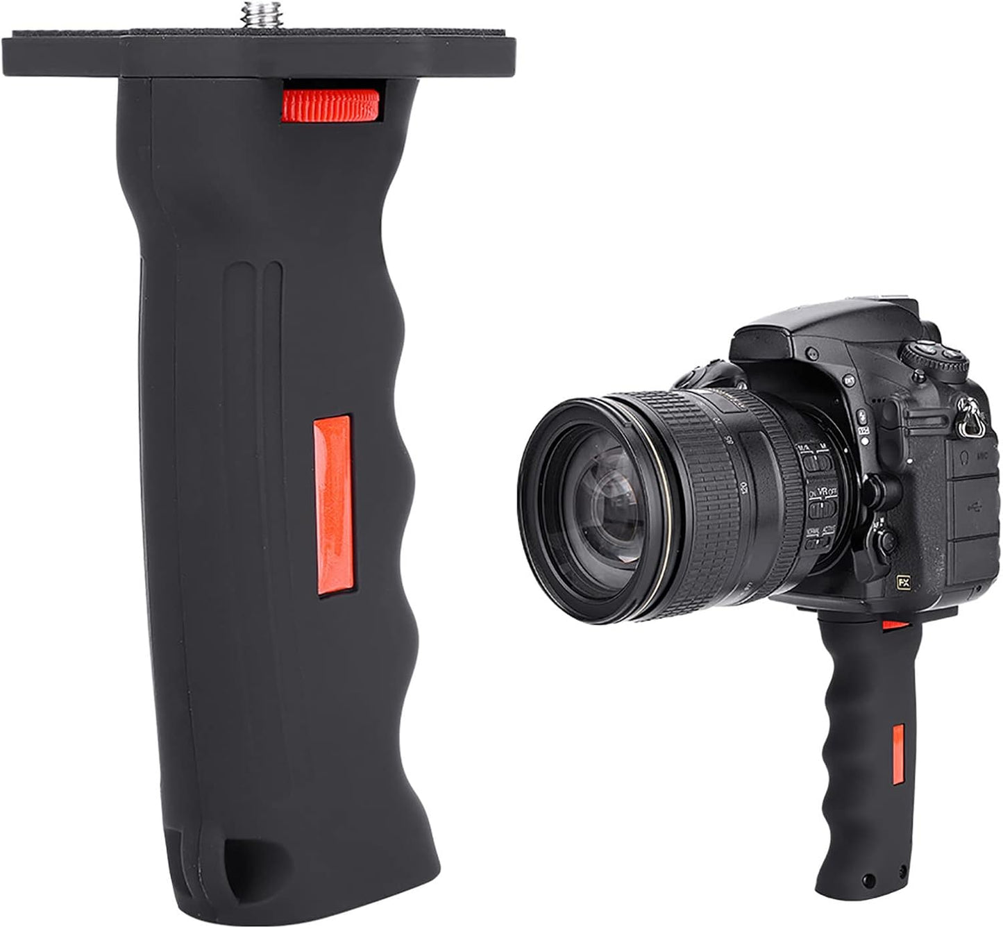 EIMSOAH 1/4 Inch Portable Camera Handle Grip with Wide and Screw Ergonomic Design Lightweight for Mirrorless Sports
