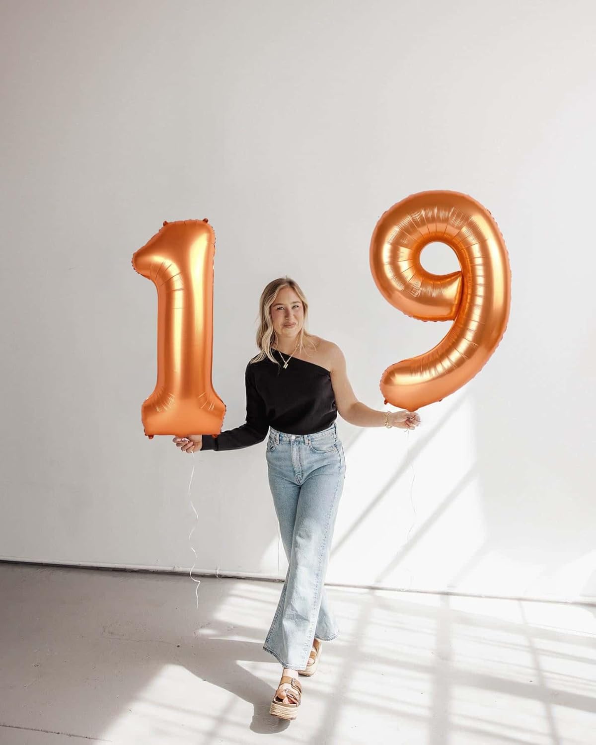 Orange Number 0 Balloon - 40 Inch Birthday Decoration for Milestone Celebrations | Party Supplies