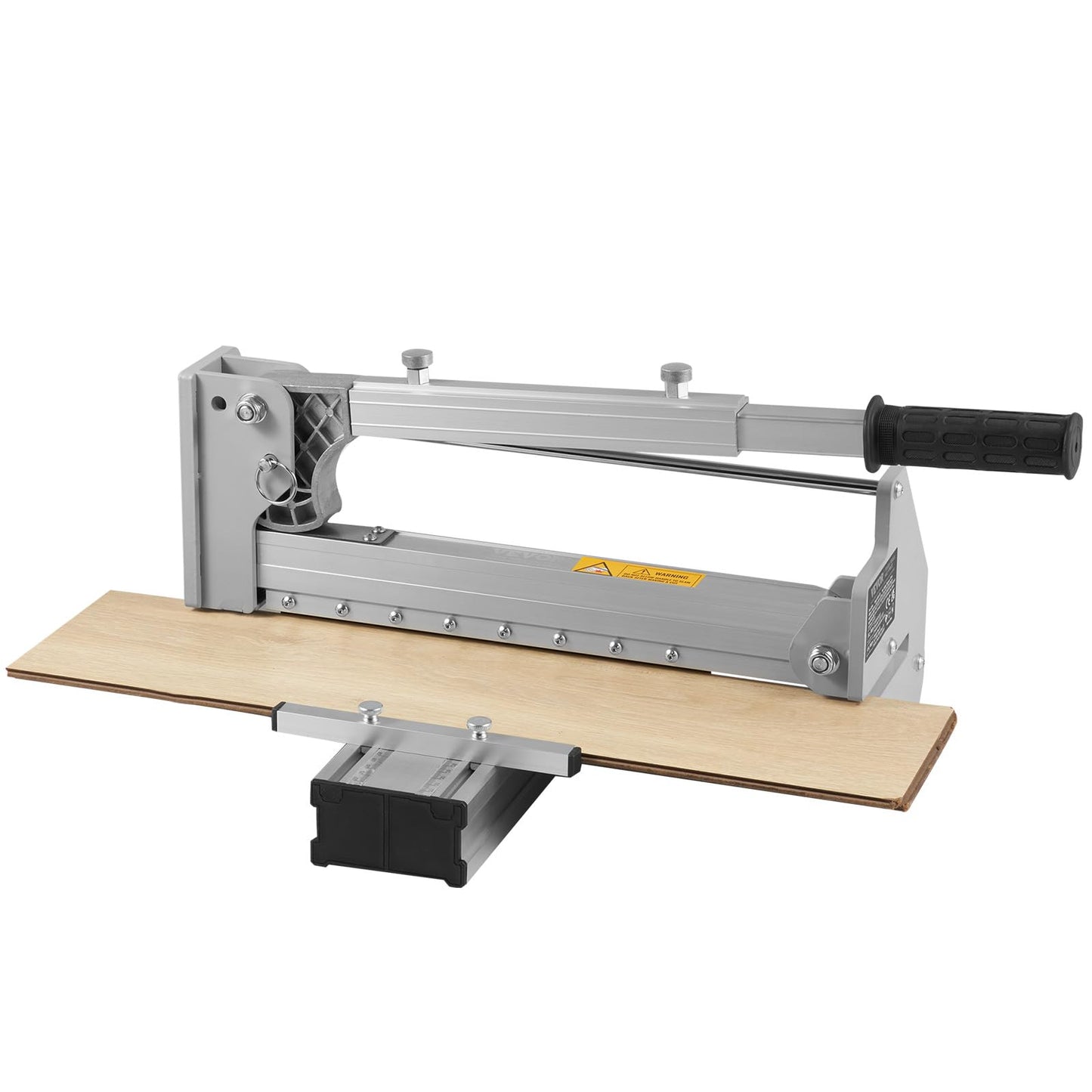 VEVOR 13-inch Flooring Cutter, Handles Vinyl Plank, Laminate, Engineered Wood, Siding, with a 0.47in Cut Depth for Smooth, Simple Slicing, Suitable for LVP, WPC, SPC, LVT, VCT, PVC, etc.