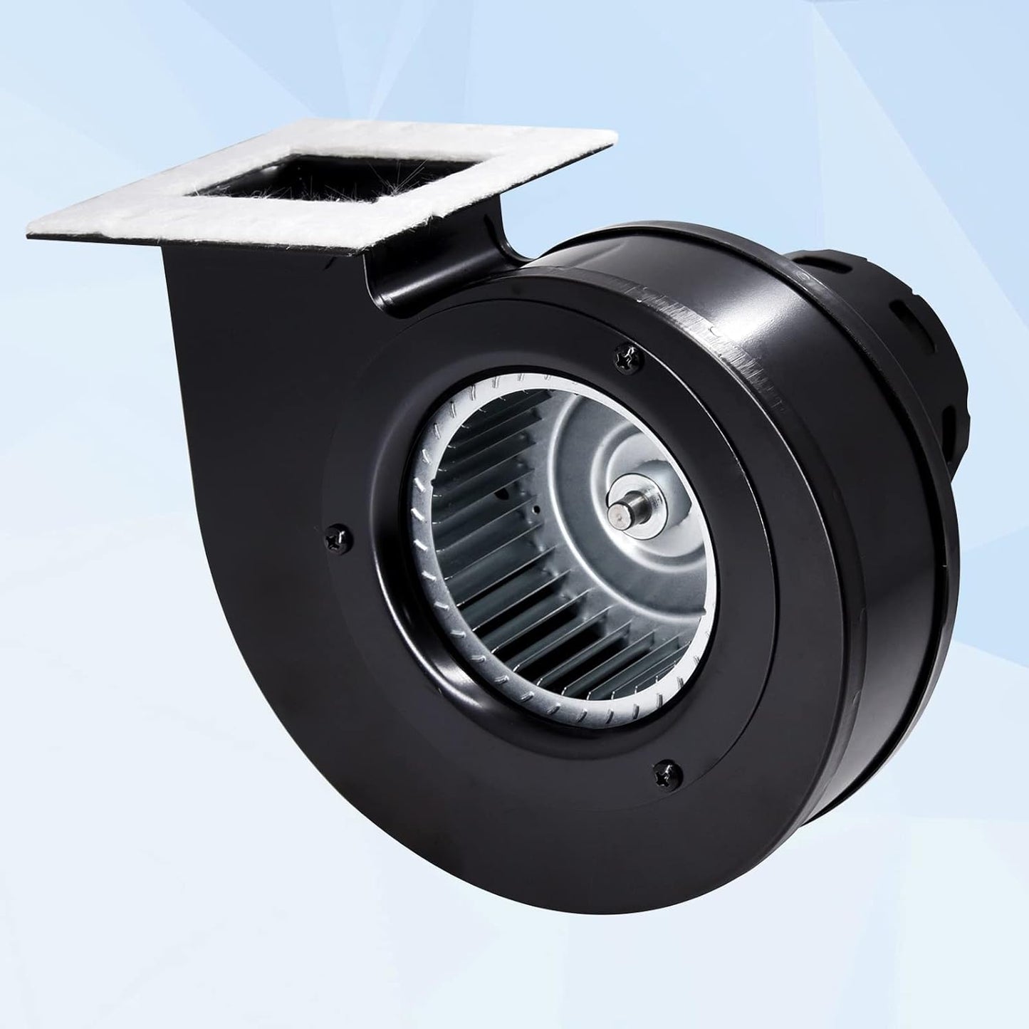 Criditpid PU-076002B Exhaust Blower & PU-4C442 Convection Blower Fan Kit for Englander 25-PDVC, 55-SHP10 Pellet Stoves, with Gasket.