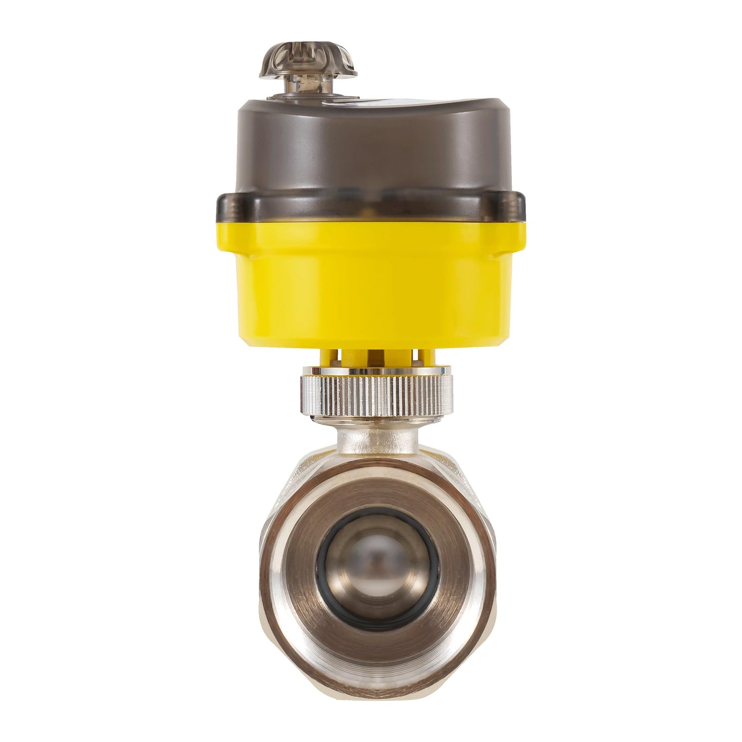 Smart electric ball valve, 1 1/4 inch full-bore ball valve, Tuya APPwifi water shut-off valve, actuator 24V AC110V-230V power adapter, automatic backflow setting. Timing water valve DN32MM