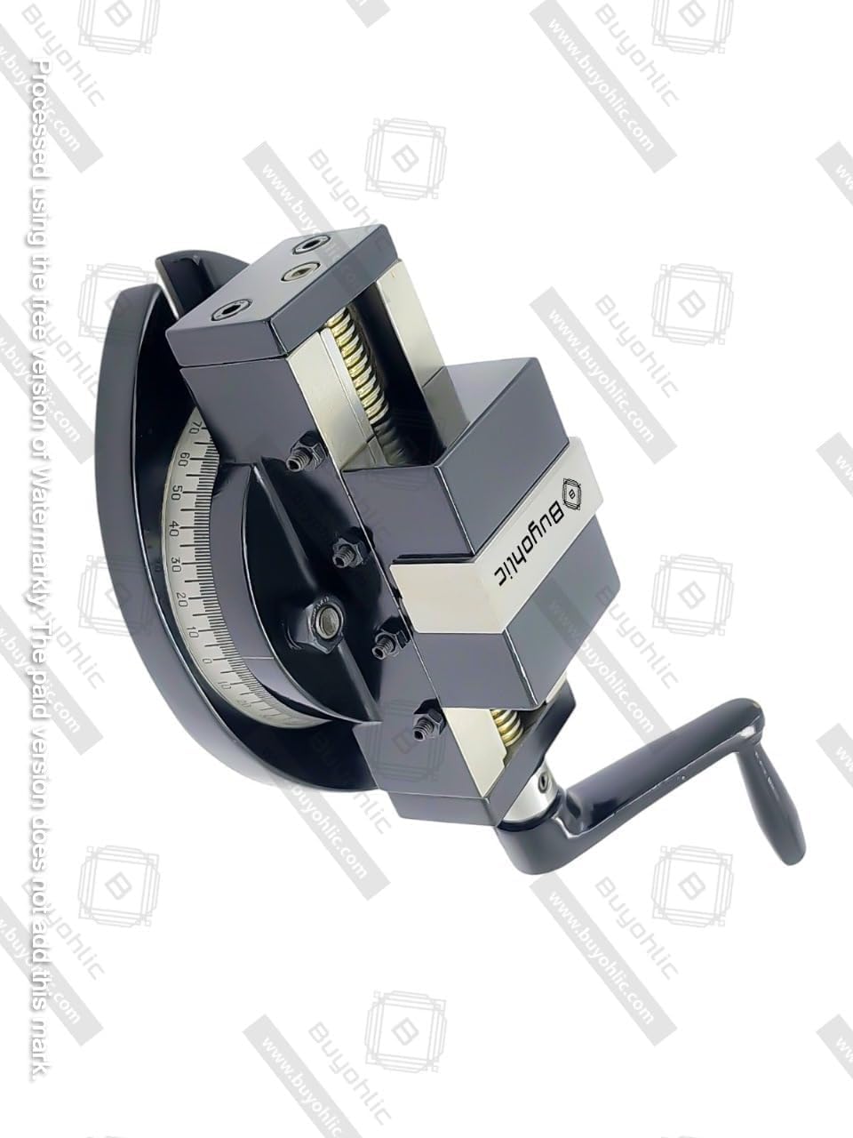 Buyohlic Self Centering Milling Machine Vice with Swivel Base (3" Inch)