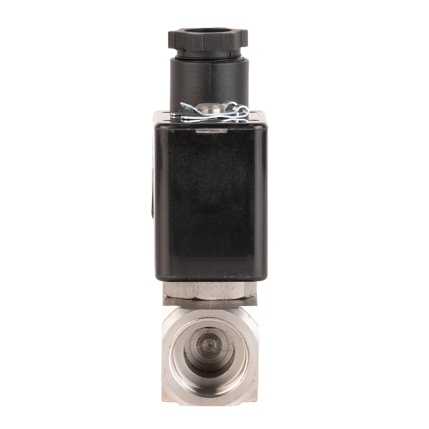 UNOX 3/4" NPT Electric Solenoid Valve 110V AC, Stainless Steel AISI316 Control Valve Normally Closed - 0-232 PSI Multi-Purpose Reliable Control Valve for Water, Air, and Gas - Solenoid Valves