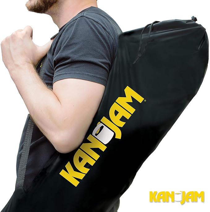 Kan Jam Travel - Foldable Outdoor Disc Toss Game for The Back Yard, Beach, Park, Tailgates, and More