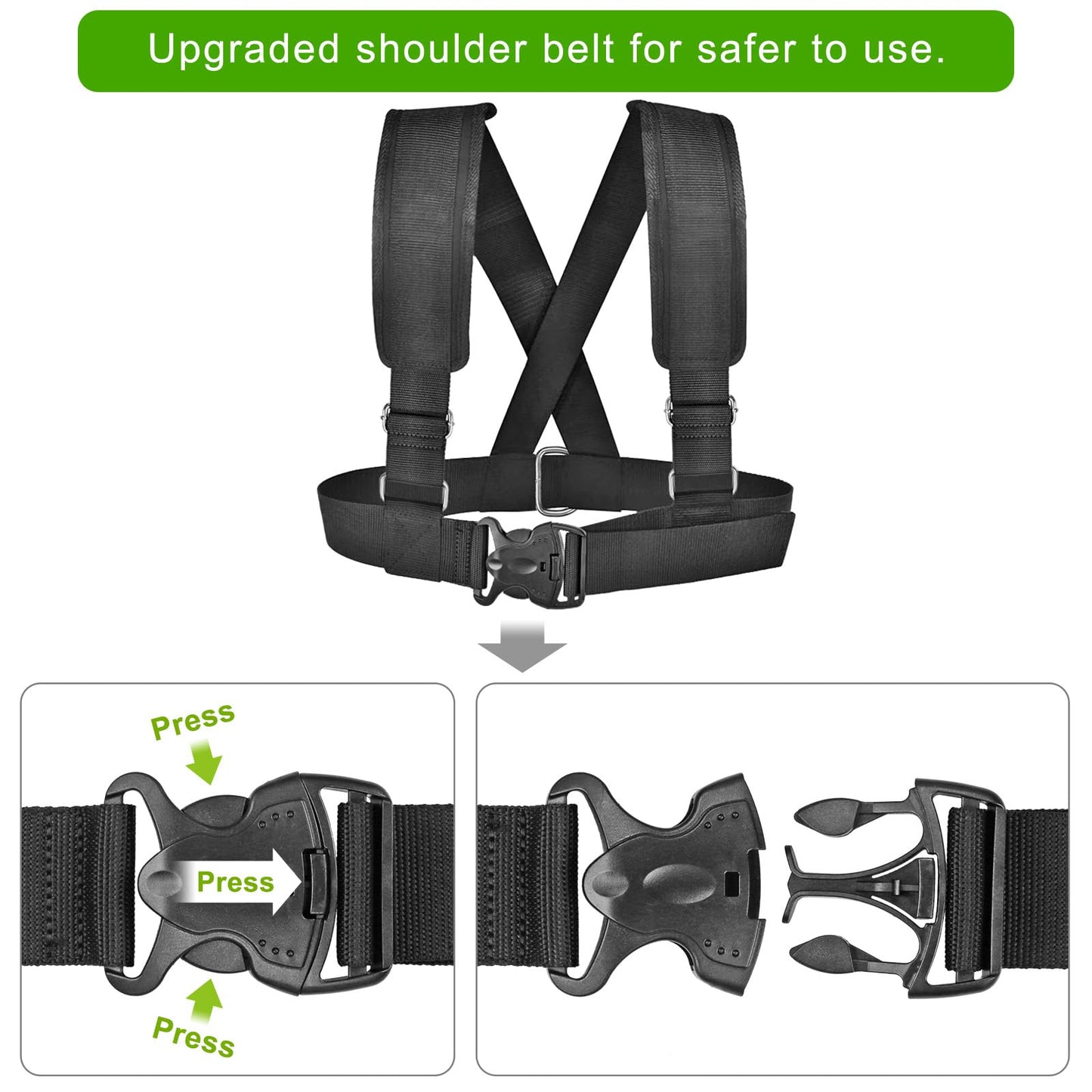 SELEWARE Weight Sled Workout Sled Fitness Strength Training Sled Speed Training Sled for Athletic Exercise and Speed Improvement Suitable for 1" and 2" Weight Plates Black