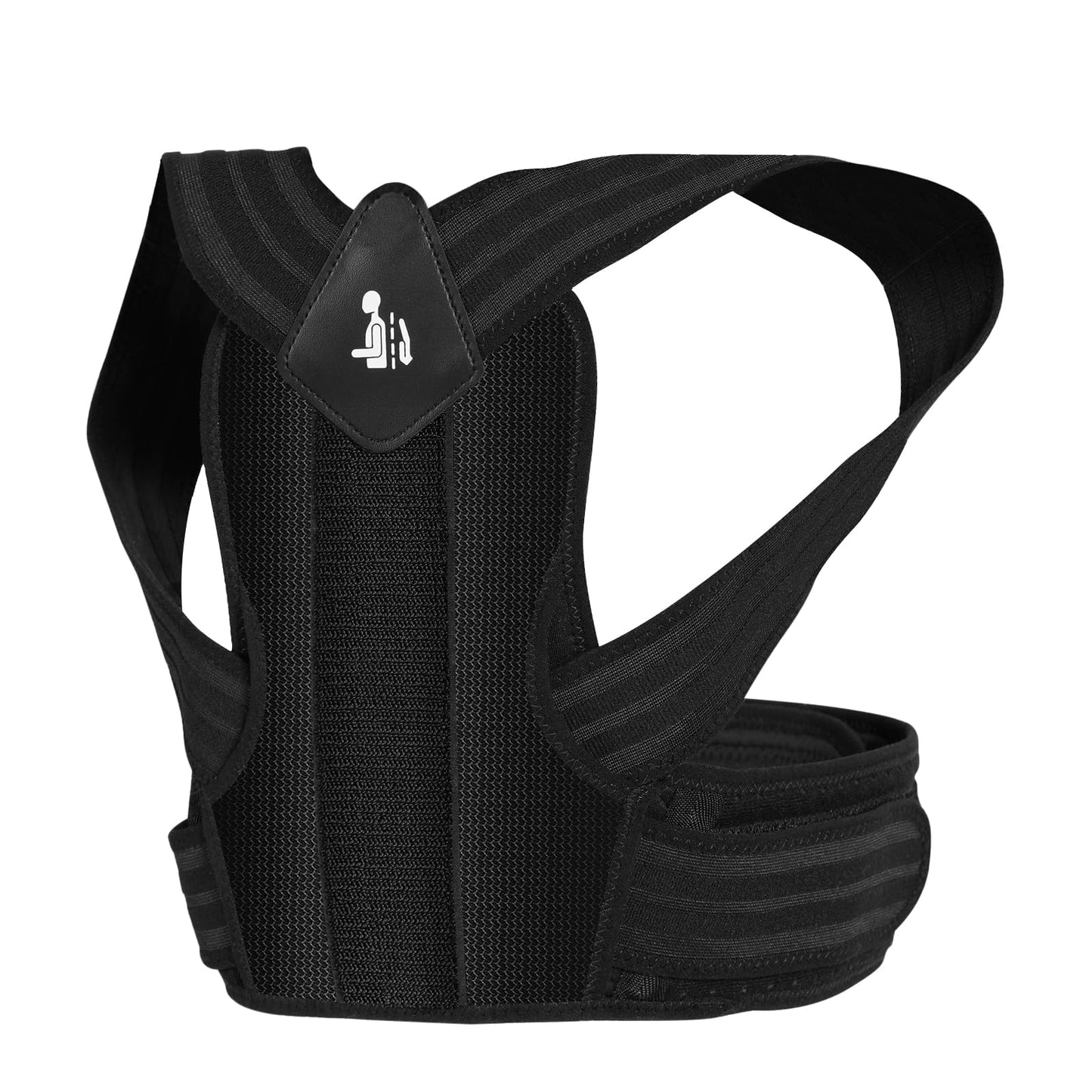 DEZIYUA Posture Corrector Back Brace for Women and Men, Shoulder Straightener, Adjustable Back Support Brace, Back Pain Relief – Slouching, Scoliosis, Hunchback, Hump, Thoracic, Spine Alignment – with Adjustable Shoulder Straps, Posture Support. Posture C