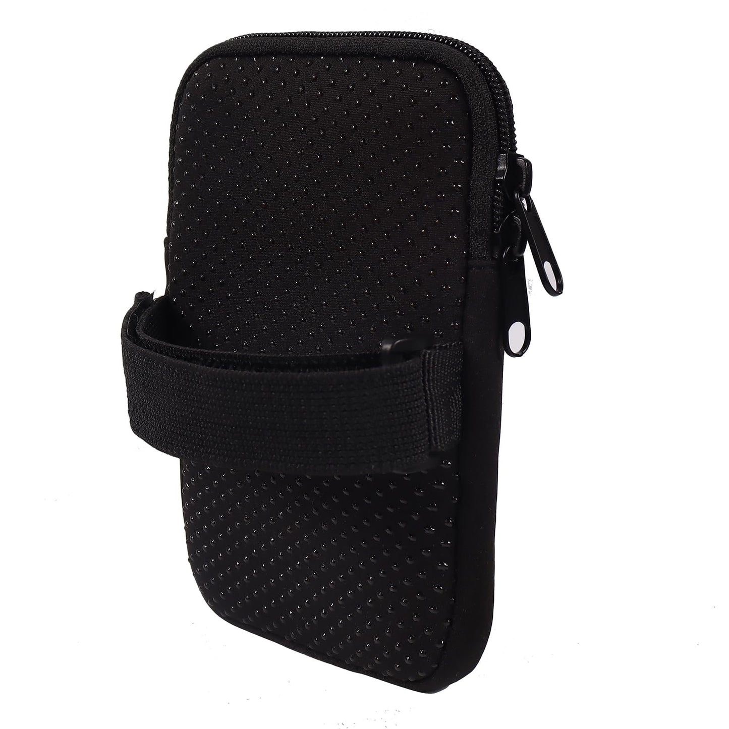 LMYUHONG Water Bottle Pouch for Stanley Cup Accessories 40oz 20oz 30oz, Tumbler Pouch with Versatile Pocket for Cards, Keys, Earphone, Fits Phones, Use for Running, Walking, Hiking & Biking, Black