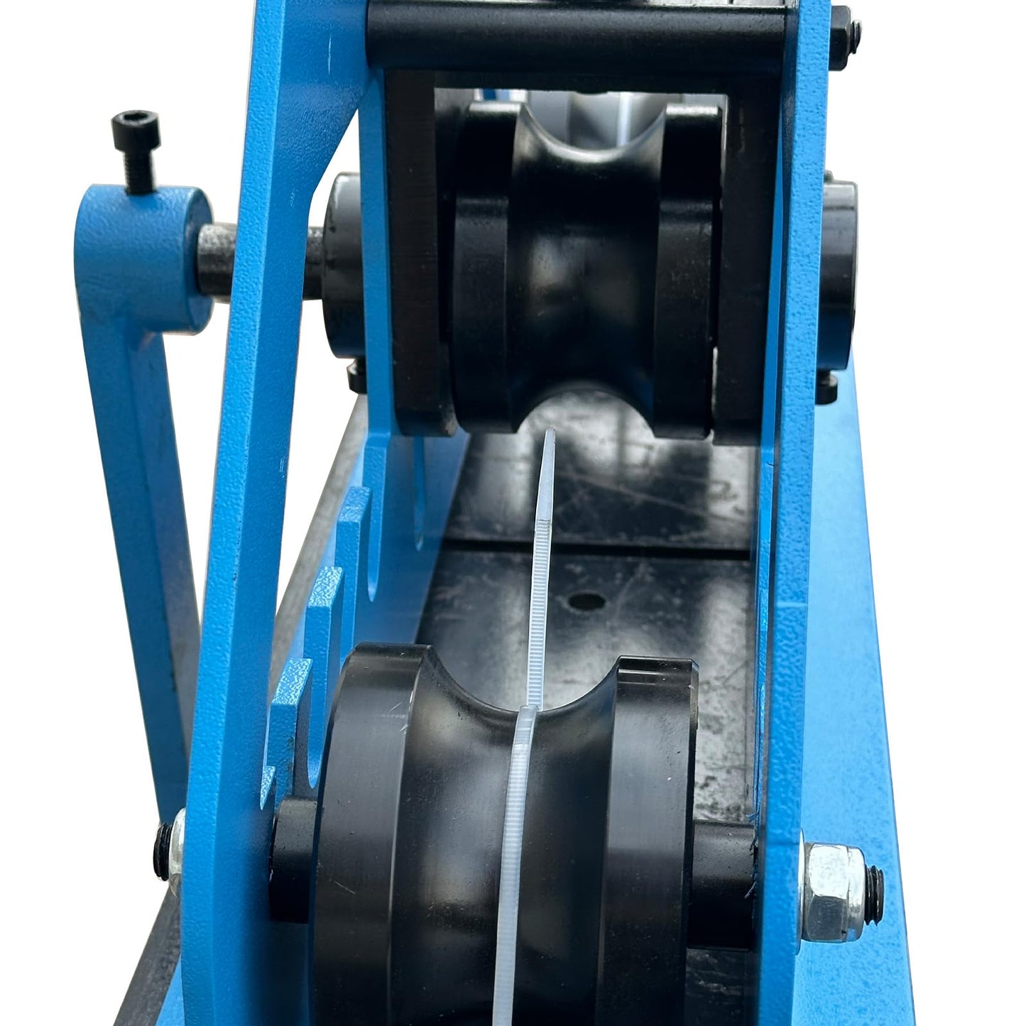 Flynsu Tube Roller Bender Pipe Rolling Machine with 6 Dies for Round or Square Tubes