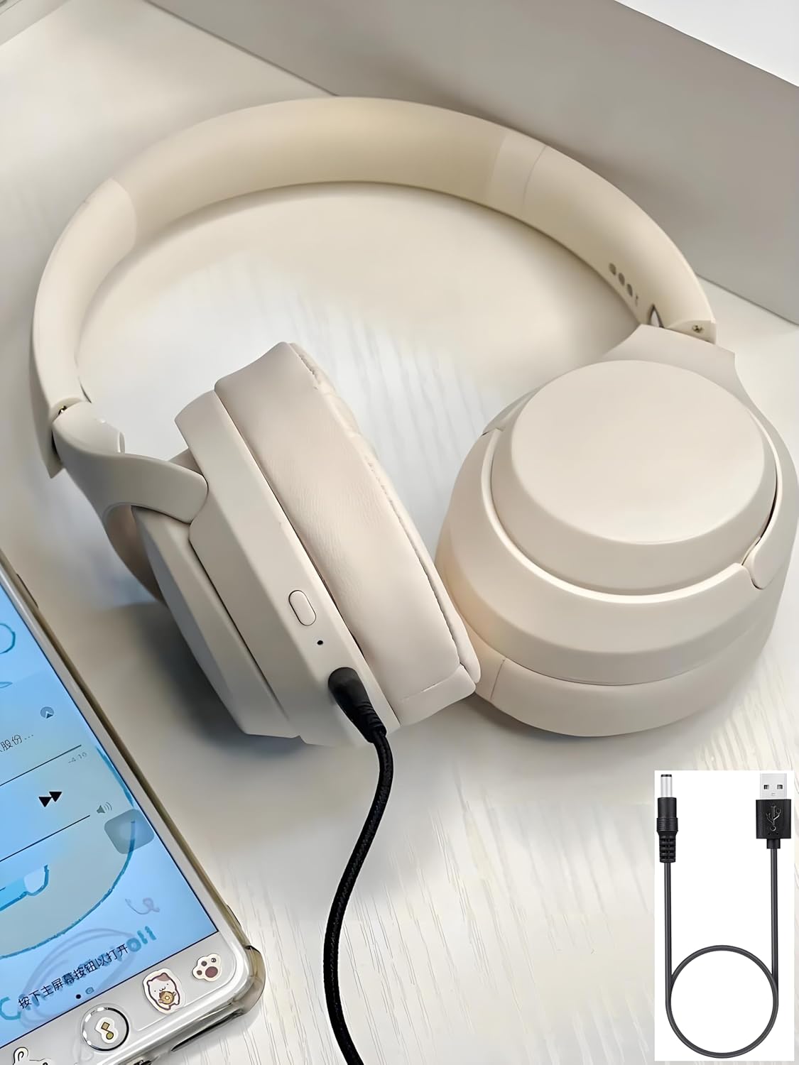 waremew 5V 5.5x2.1mm,with 10 2.5x0.7, 3.0x1.1, 3.5x1.35...) Universal Charger Power Cable, USB to DC Connectors