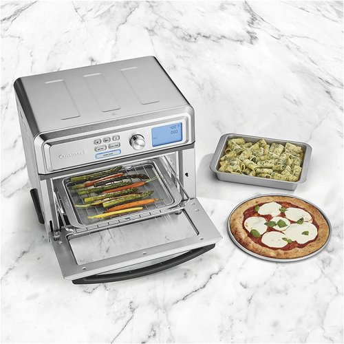 Cuisinart Toaster Oven Baking Pan Set - 4-Piece Silver Cookware for Perfect Baking