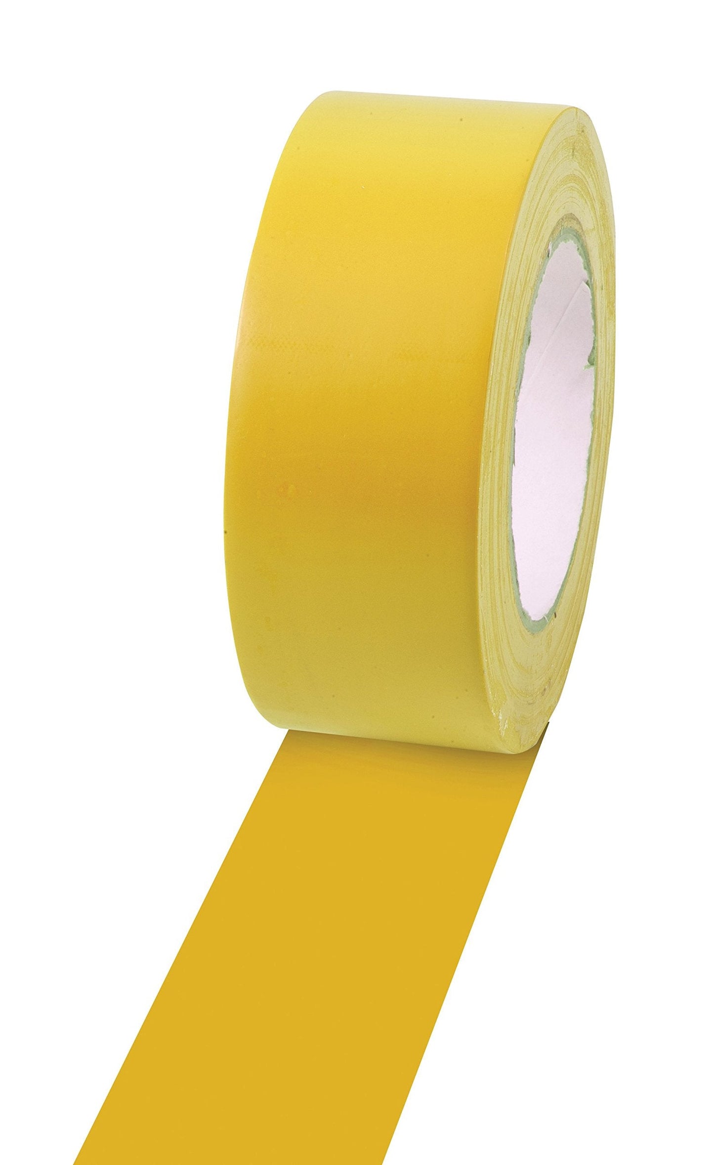 Champion Sports Vinyl Tape, 2” Wide x 60 Yards Long, Yellow - Durable Floor Marking Tape - Schools, Gyms, Restaurants