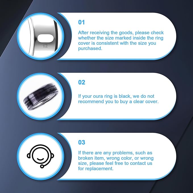 5 Pack Cover Compatible with Oura Ring Gen 4/Oura Ring Gen 3 Horizon/Heritage, Surport Charging with Cover on, Anti-Scratch TPU Protector for Oura Rings Accessories Women Men (Size 6)