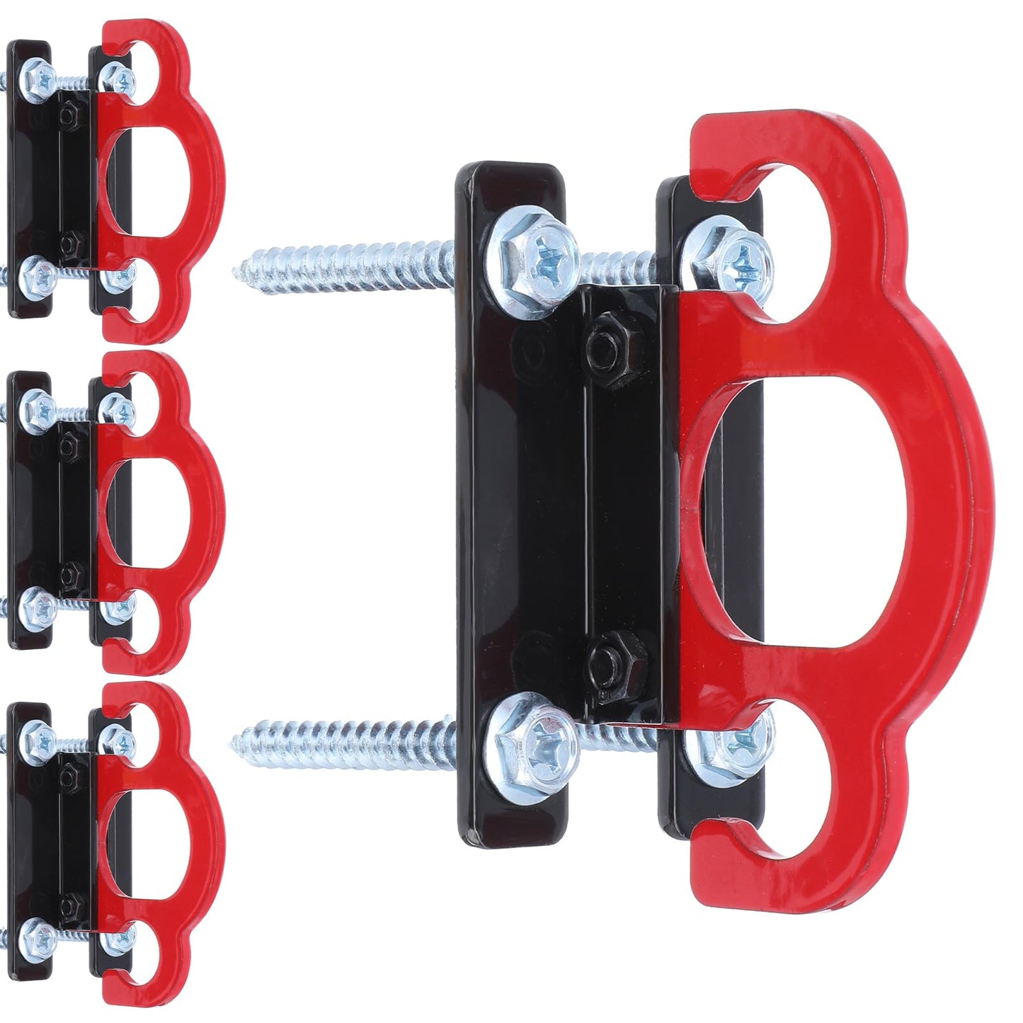 Resistance Band Wall Anchors,Workout Wall Mount Anchor,Band Wall Mounts Gym Anchor,Band Hooks, Space-Saving Wall-Mounted Clip for Home Gym Workouts,for Strength Training,Fitness,Physical Therapy