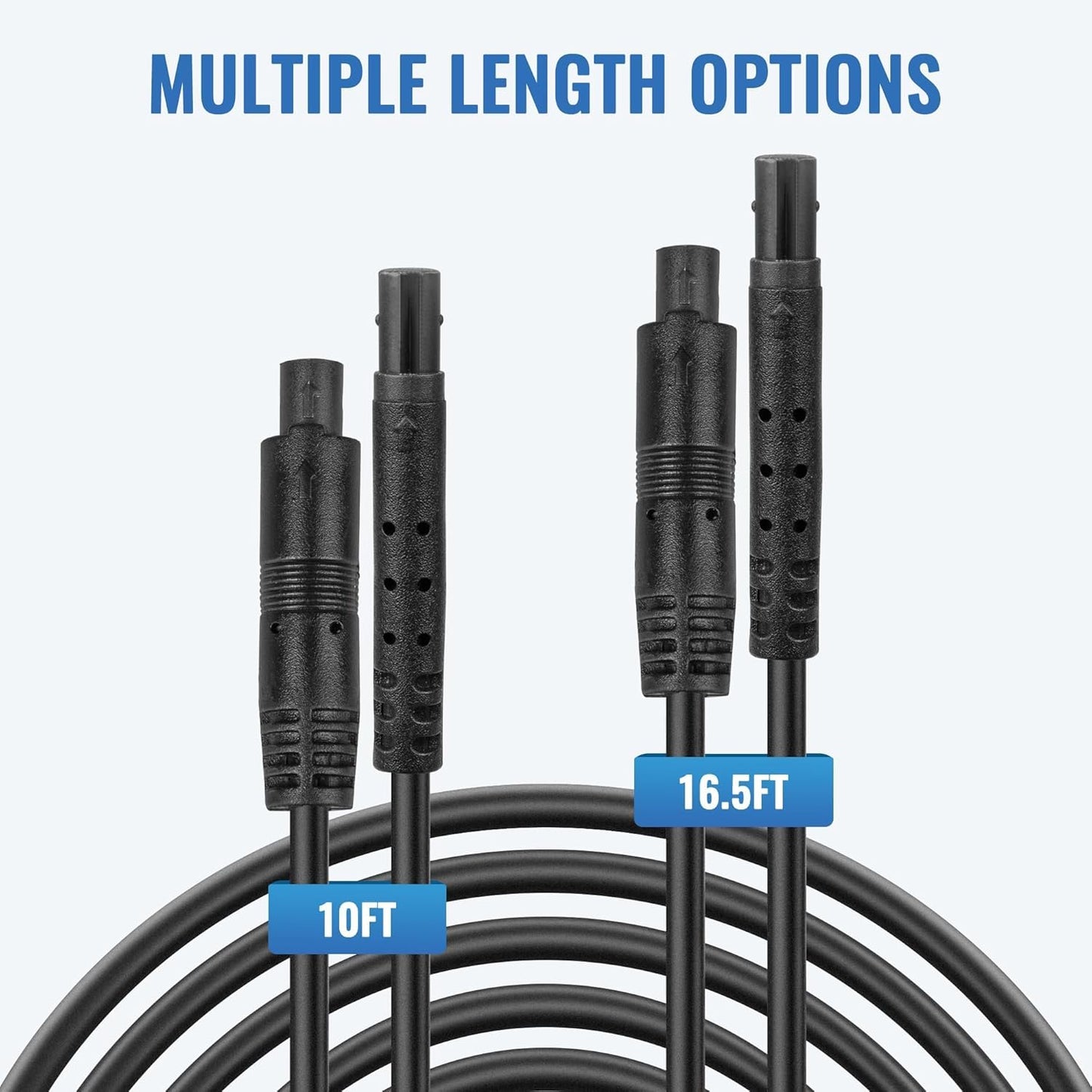 EWAY 4 (10FT/3M) 4PIN Pin Extension Cable for Dash Cam Rear View Backup Camera Reverse Car Recorder Mirror Dashcam Male