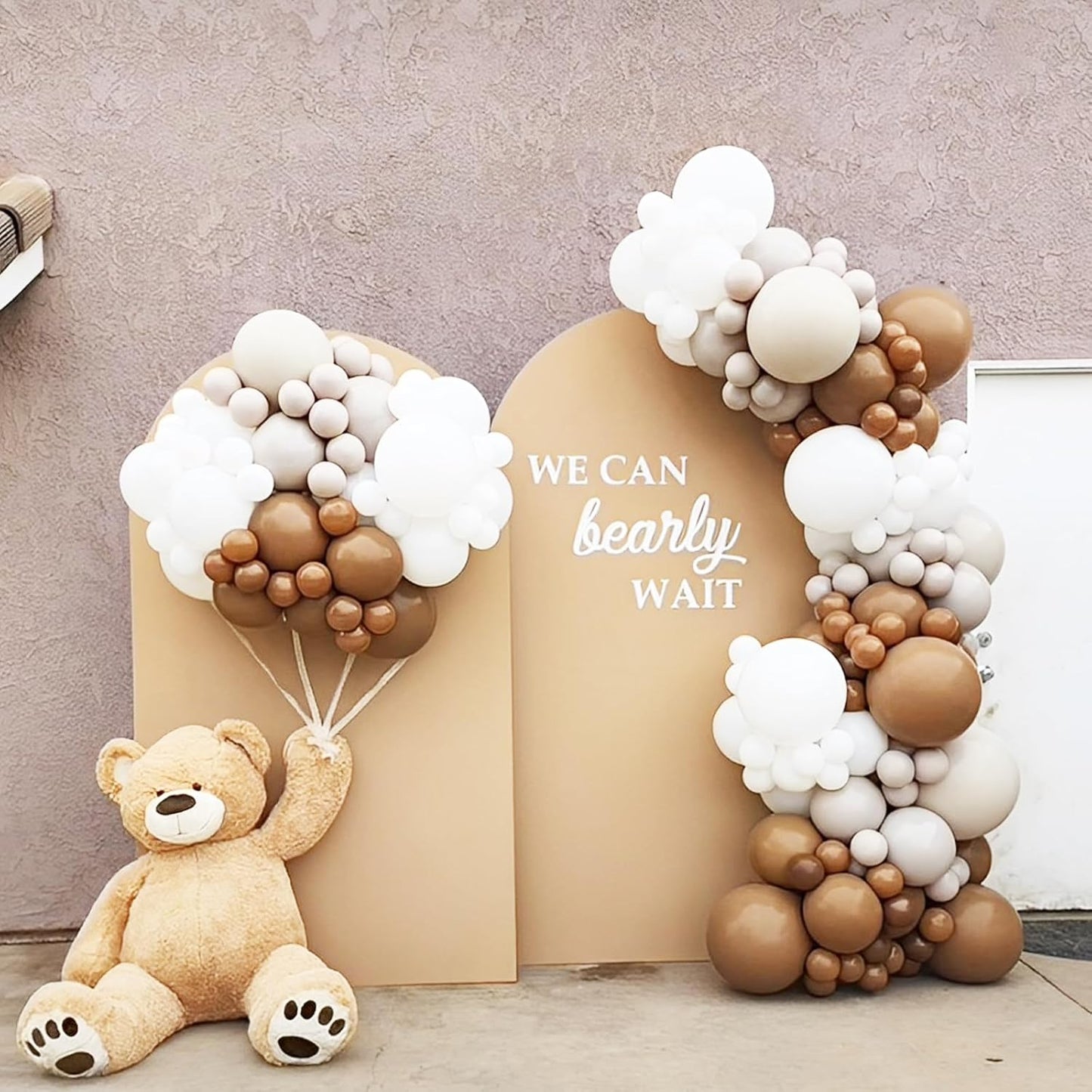 Voircoloria Brown Balloons - 12-Inch Latex Balloons for Graduation, Weddings & Parties | 66-Pack
