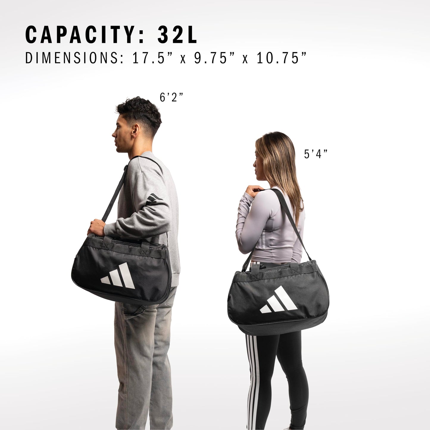 adidas Power Gym Bag – Lightweight Small Duffel