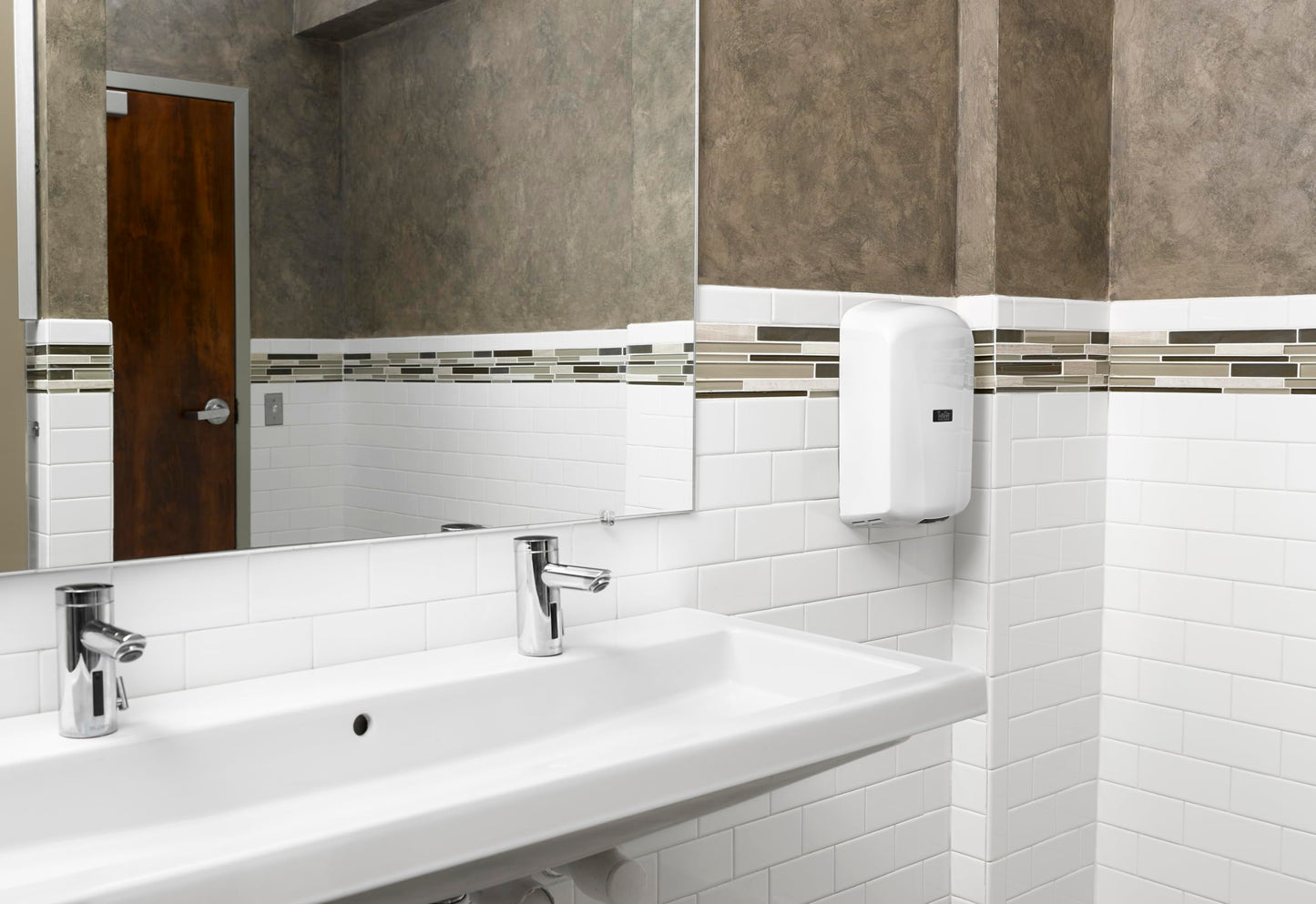 ThinAir Hand Dryer, Excel Dryer TA-ABS-110V, Commercial Hand Dryer, Automatic Hand Drying, ADA Compliant Hand Dryer 110-120 Volt