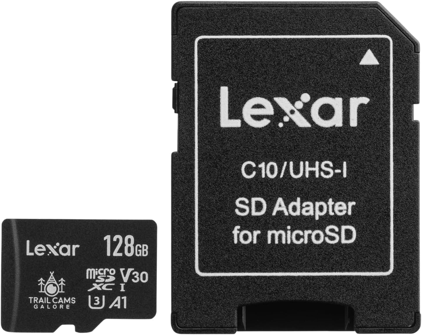 TRAIL CAMS GALORE 128GB 100MB/s, C10, U3, A1, V30, 4K Lexar Micro SD Card Micro SDXC UHS-I Flash Memory Card