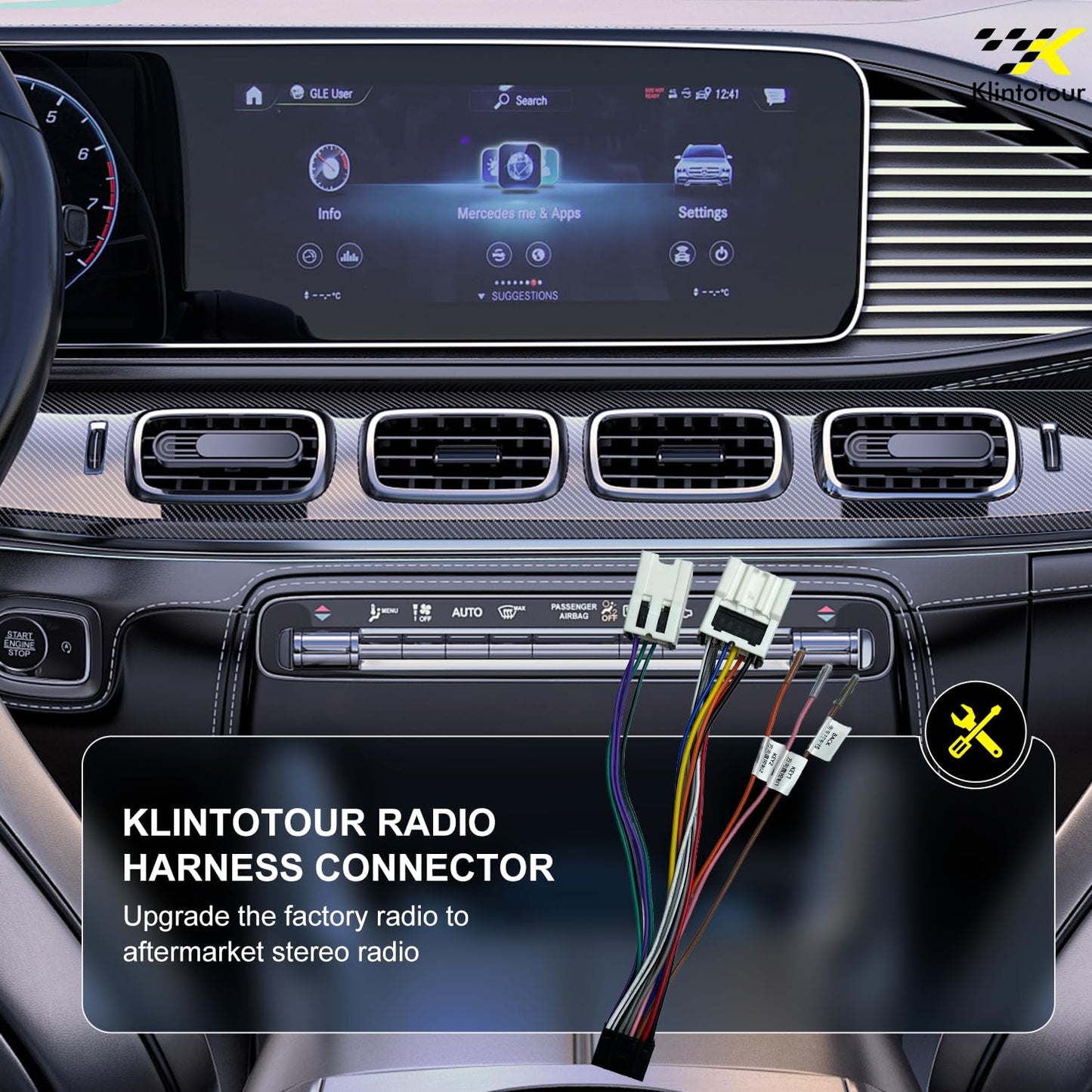 1995-2013/Infiniti 1997-2012, 16Pin 350Z FX35 G35 Aftermarket Radio Wiring Adapter Compatible with Nissan Android Car