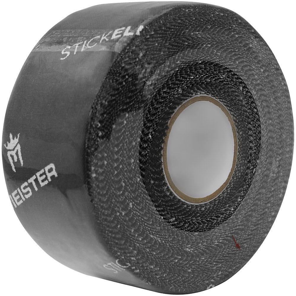 Meister StickElite Professional Porous Athletic Tape - 15yd x 1.5" - Black - 1 Roll