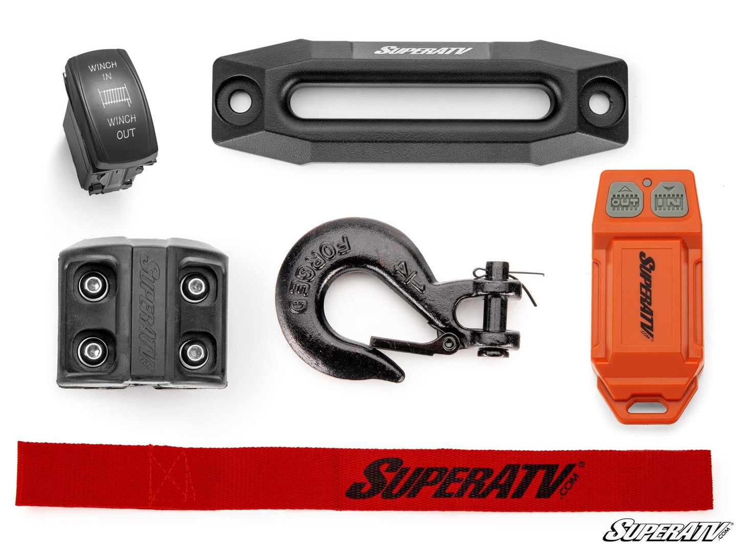 SuperATV Ready-Fit Winch Compatible with Can Am Maverick R - 4500 lb.