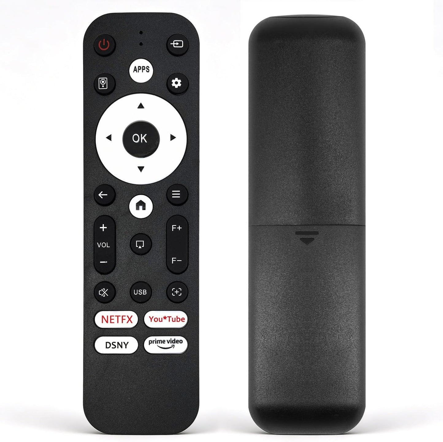 Molgoc Q5 Replacement Remote Contral for Mini Projector,Compatible with VOPLLS Portable Projector.