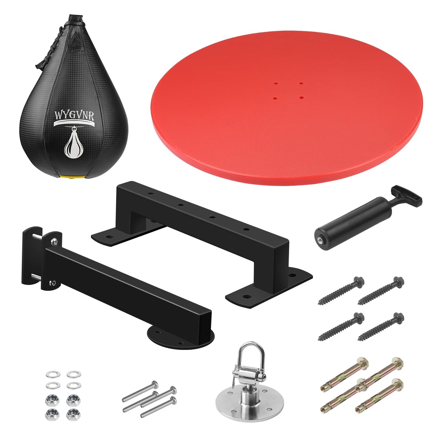 Speed Bag Platform, Boxing Speed Bag, with Speed Punching Bag Swivel for Workout, Punching, Training, Boxing, Exercise