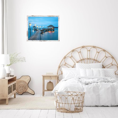 JCJMY 14x19 Picture Frame - Black Wall Gallery Frame for Horizontal & Vertical Photos | Shatter-Resistant Plexiglass