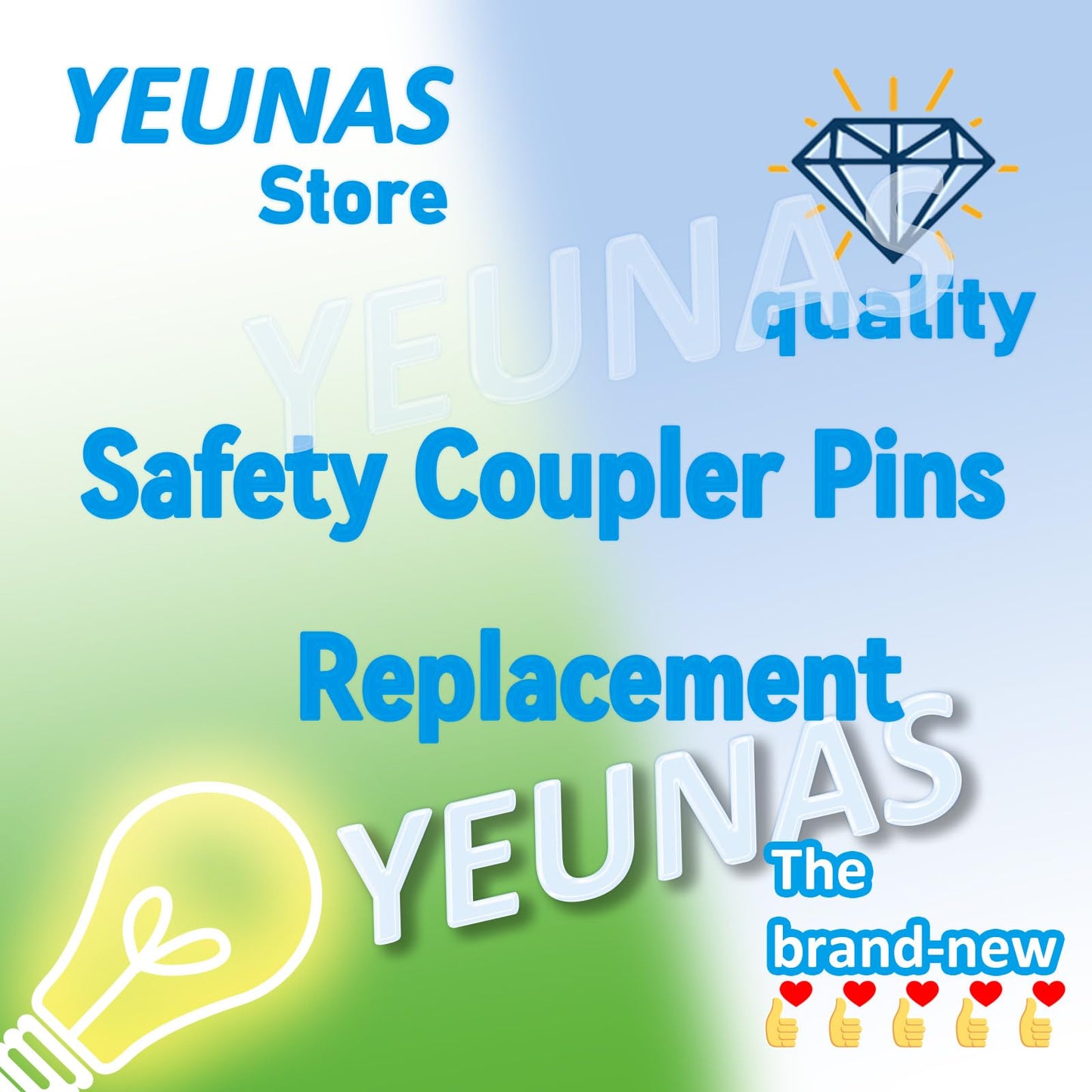 3/16" x 1.97" Safety Coupler Pins, D-Locking Pins, Safety Lockings Pin, Round Rod Extension Connecting Pin, Iron Fence Pins, Cage Door Axle Locking Pins (4 Pack)