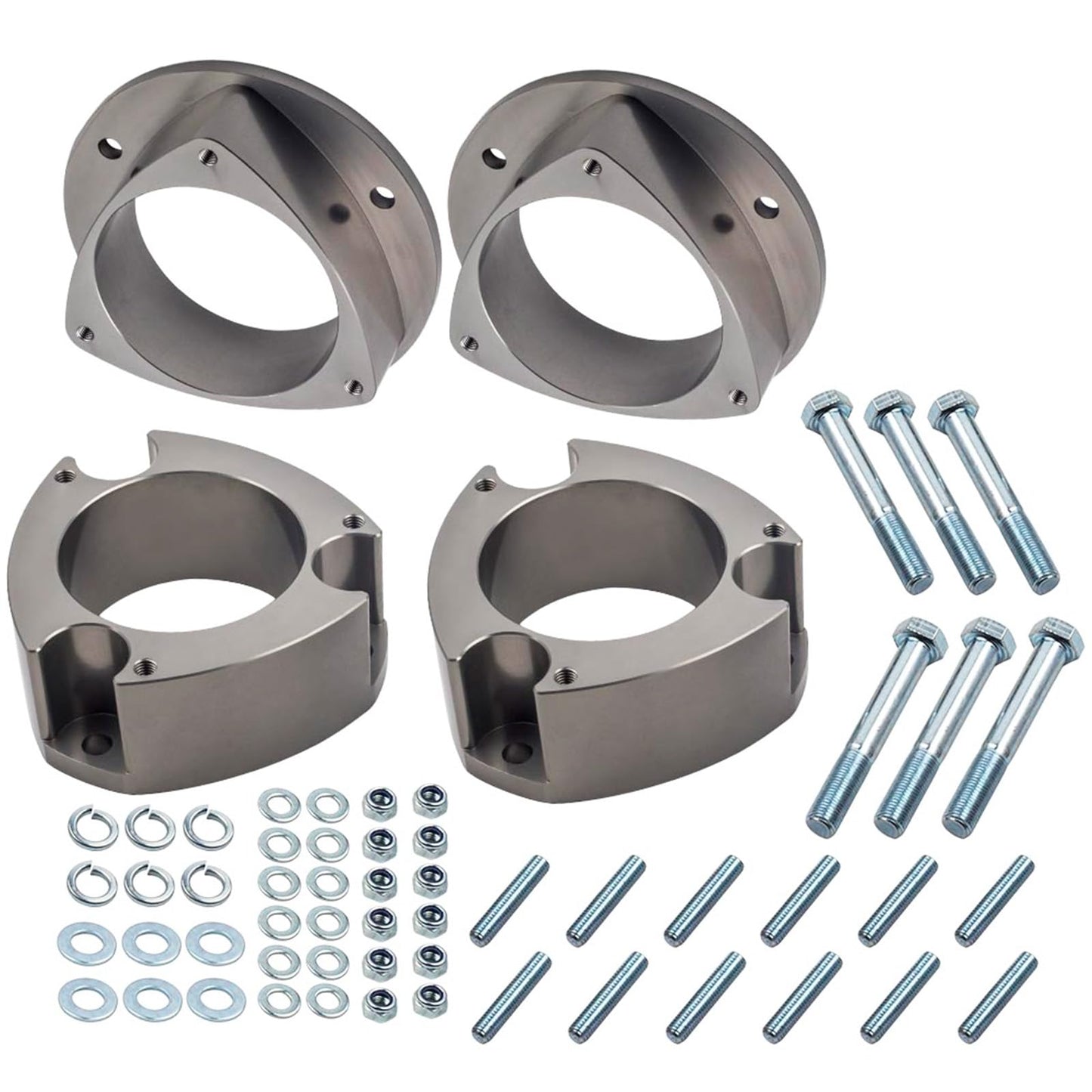 maXpeedingrods 3" Lift Kit for Subaru Forester 1998-2008 Impreza 2002-2007, Legacy Outback for Saab 92-X Strut Spacer Kit, Gray