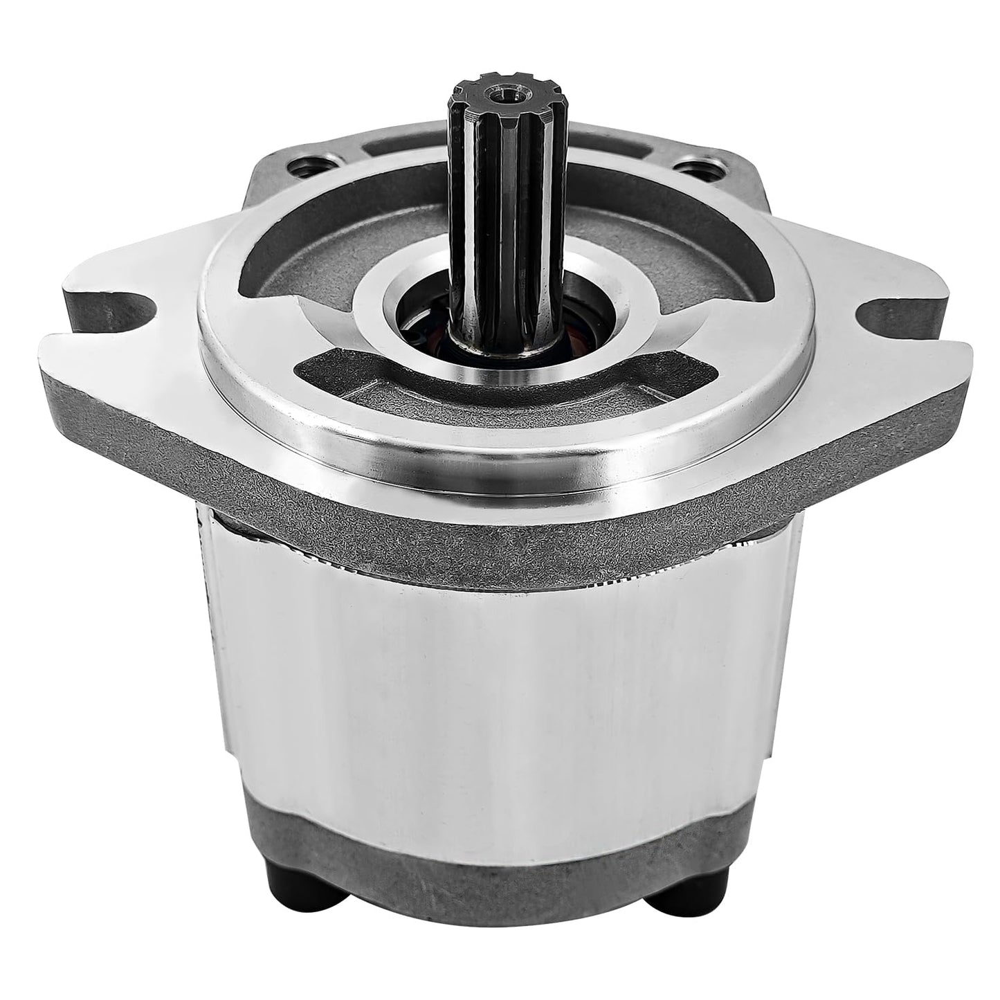 PGP5106G3LP Single Acting Hydraulic Gear Pump Fits for AGT H12 and More 1-ton Mini Excavators Digger 700RPM-4000RPM 9 Tooth 20 MPa-25 MPa Inlet G3/4 Outlet G1/2