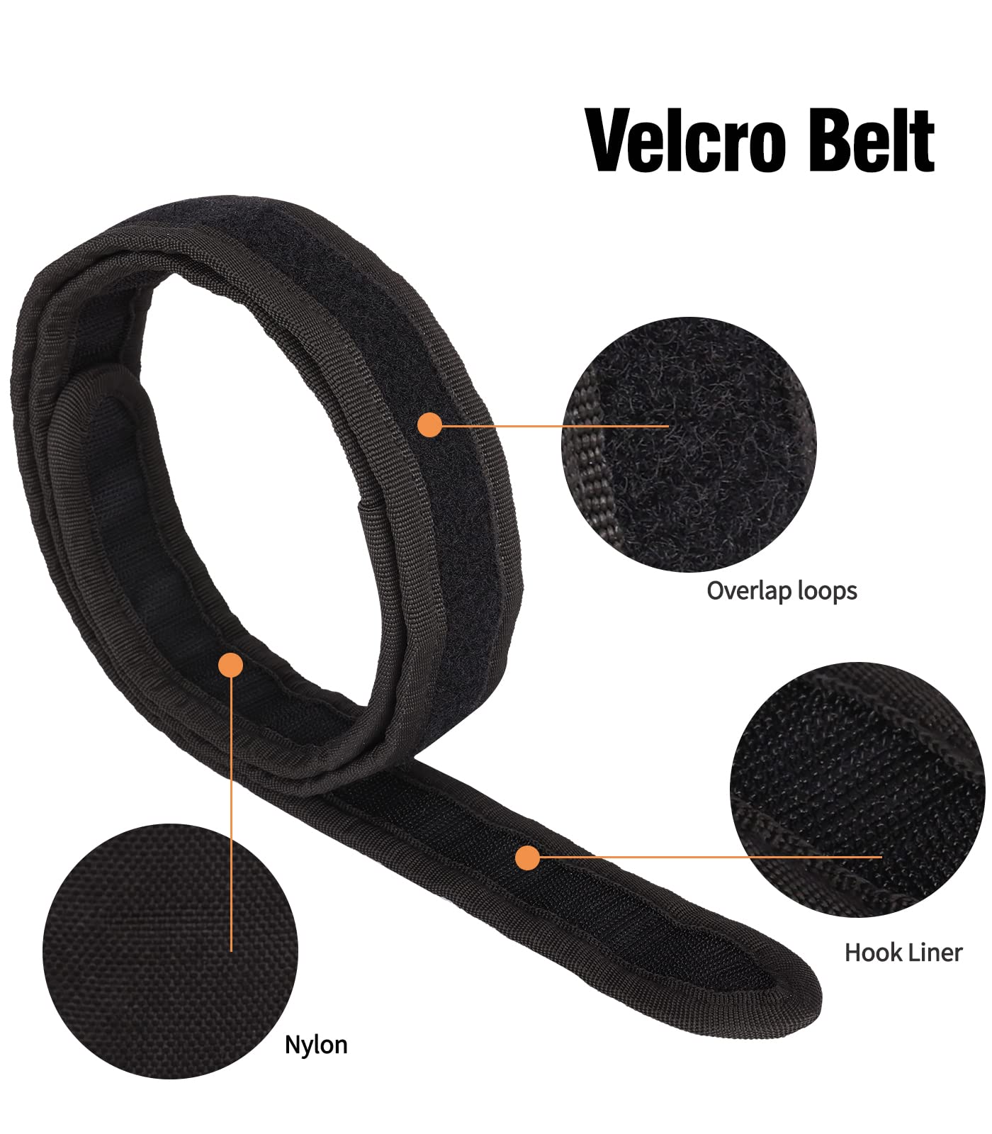 BOMTURN Battle Belt Tactical With Accessories: Duty Law Enforcement Combat Airsoft Police Belt With Pouches 7pcs