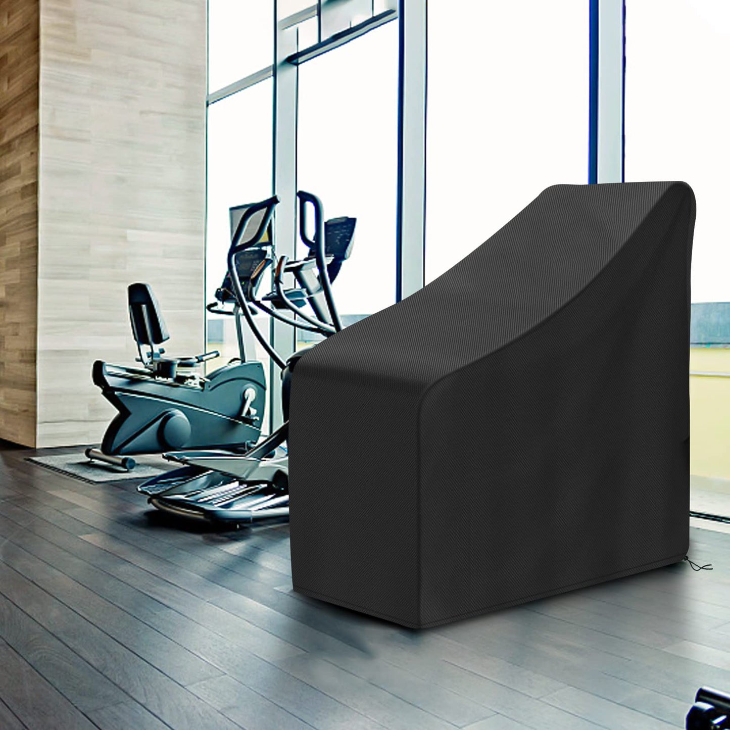 Tonhui Exercise Bike Cover, Upright Indoor Cycling Protective Cover Dustproof Waterproof Cover Ideal for Indoor Or Outdoor Use