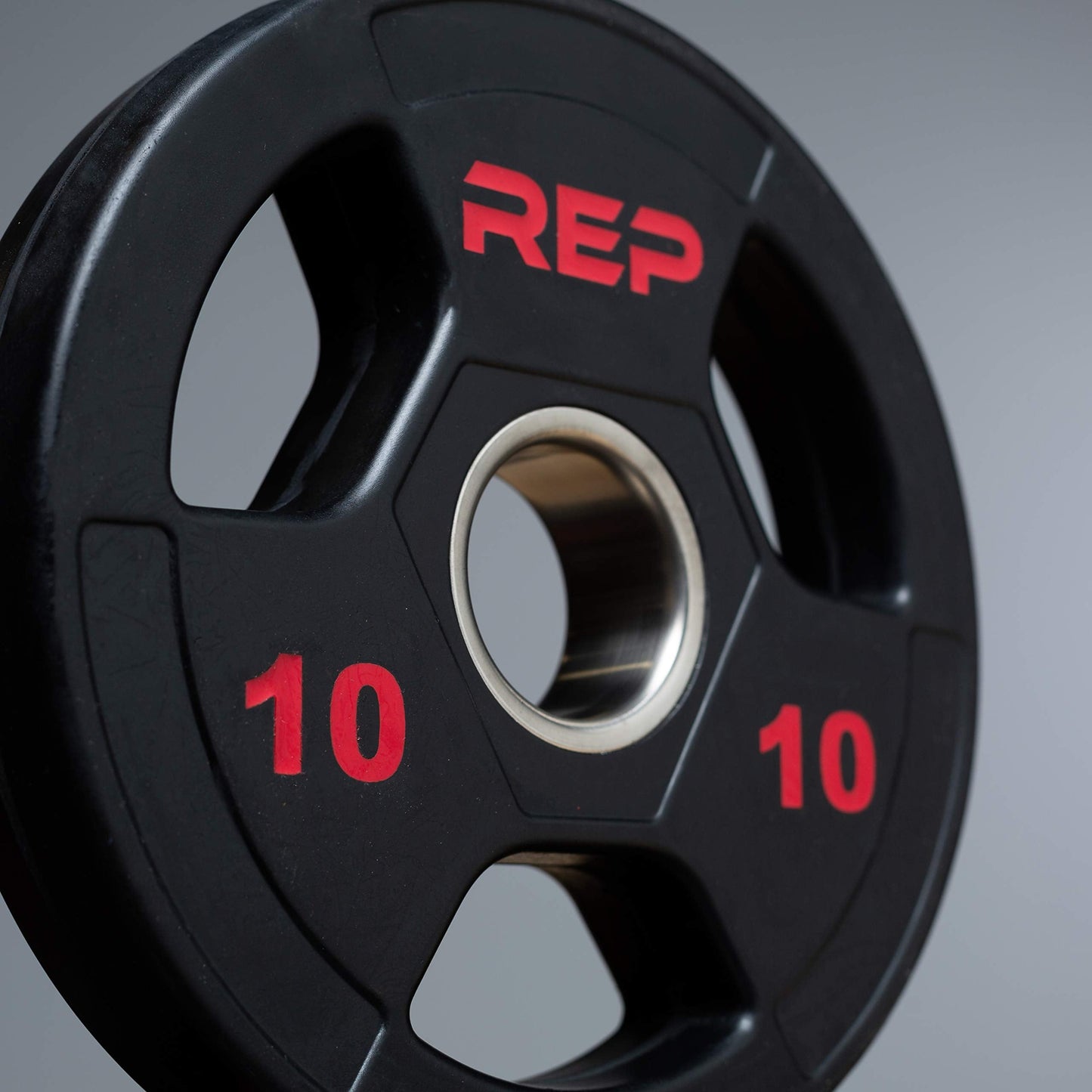 REP Rubber Coated Olympic Plates 10 lb Pair