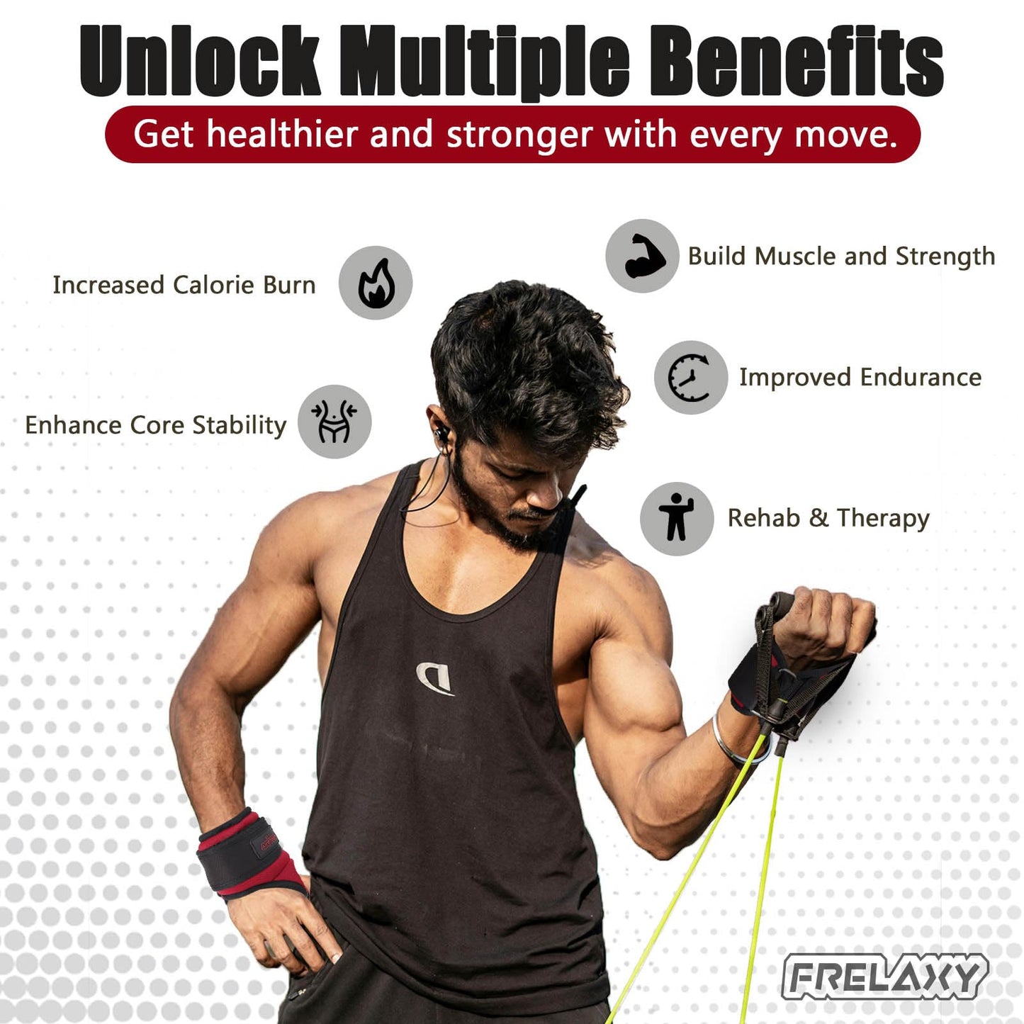 Frelaxy Wrist Weights with Thumb Loops Lock for Men Women 1lb*2 2lbs*2 3lbs*2 Ankle Weights Weighted Gloves for Running Strength Training Yoga Walking Exercises (Red, 1 lb x 2)