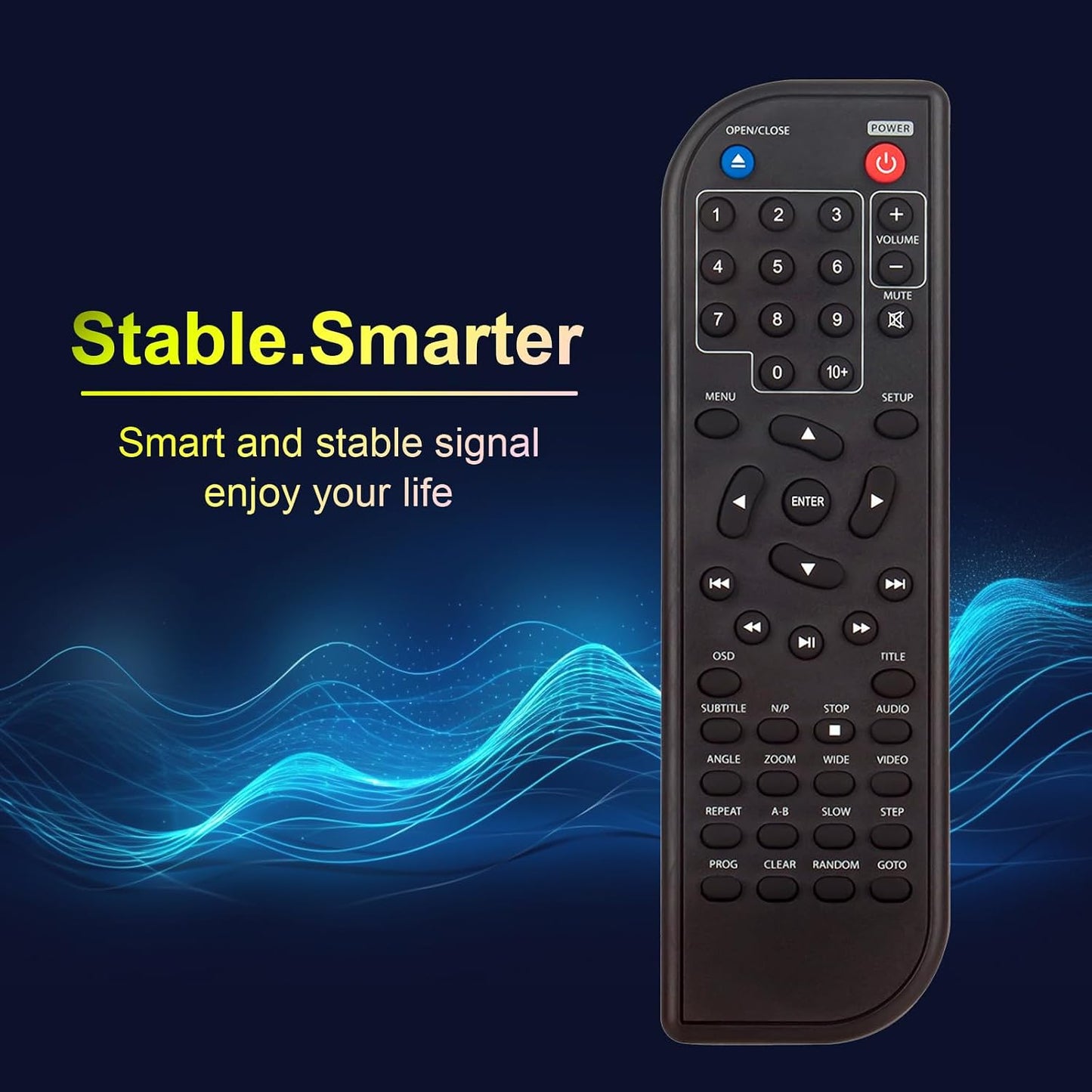 AULCMEET CVD401A CVD512A Replace Remote Controller Compatible with Craig Portable CD DVD Video Player