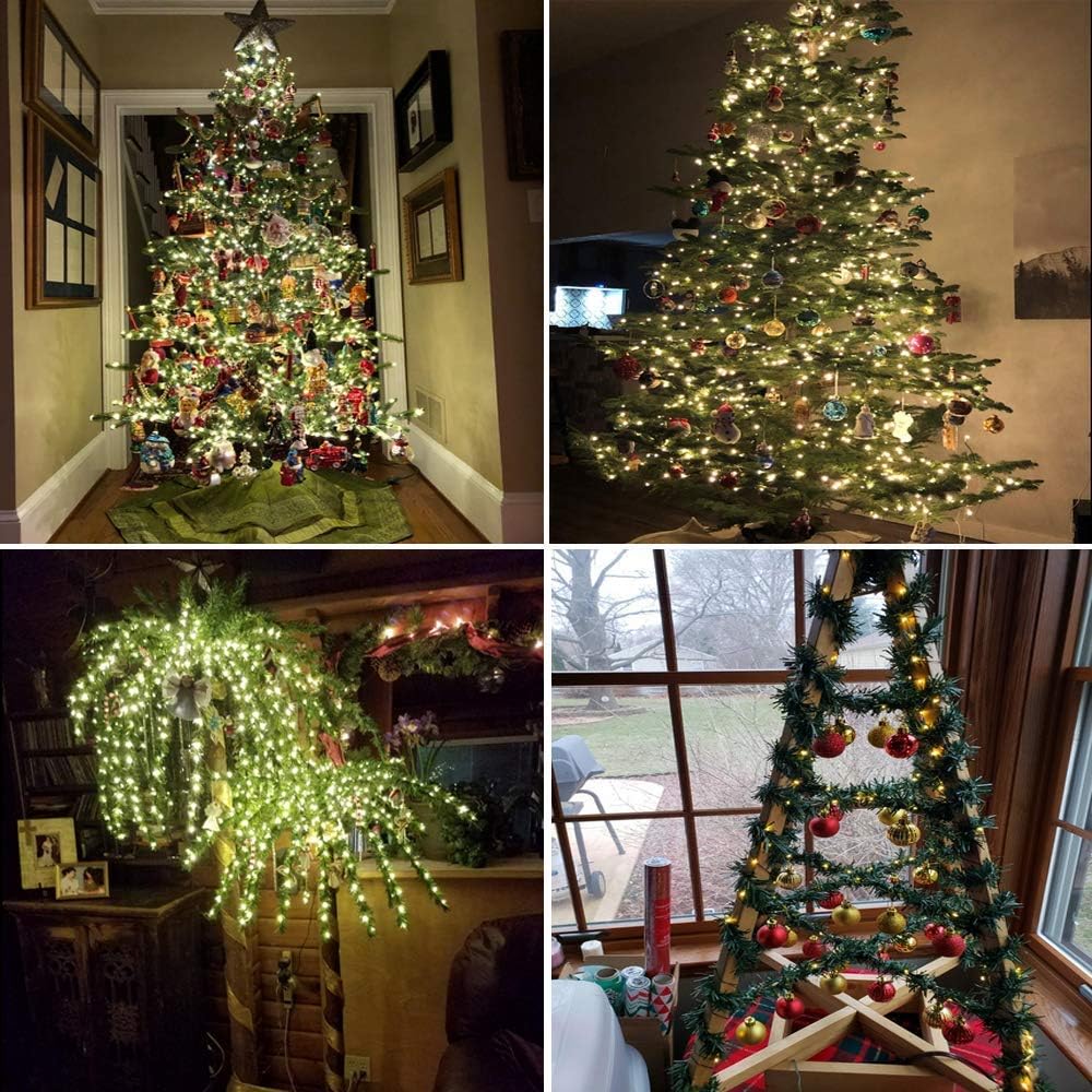 Skiennix Battery Operated Starry Lights - 18FT with 50 Warm White Micro LEDs | Waterproof for Christmas & Weddings