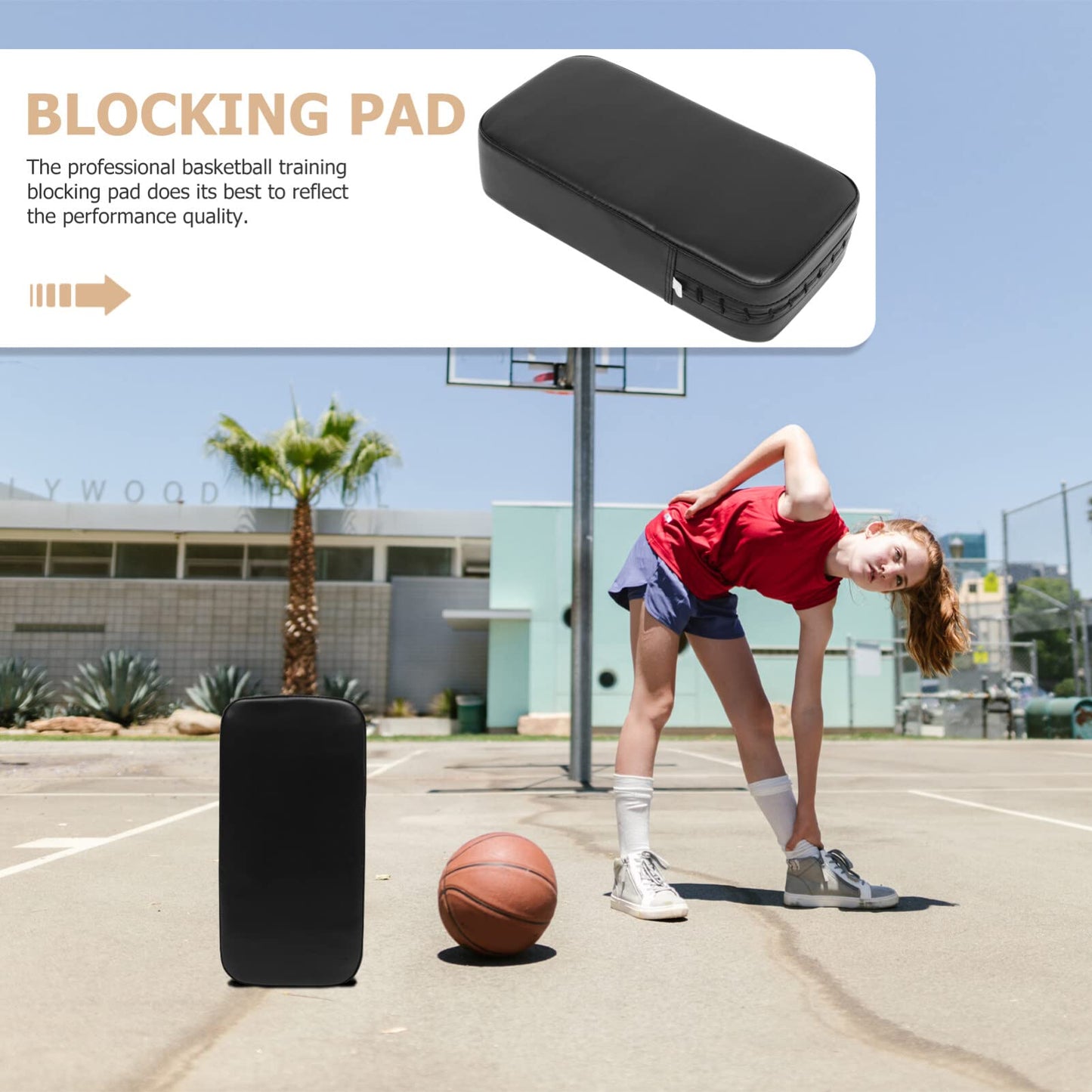 FOMIYES Blocking Pad: Sports Training Equipment Pad - Kick Shield Kickboxing - for Football Basketball Sports Shield Blocking Mat