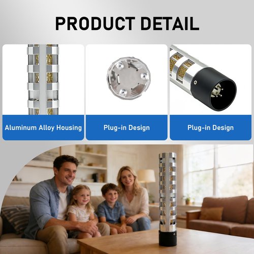 Air Purifier Replacement Bulb, with REME Halo RGF Bulb, Air Purification Replacement Cell, Applicable for Guardian Air Purifier