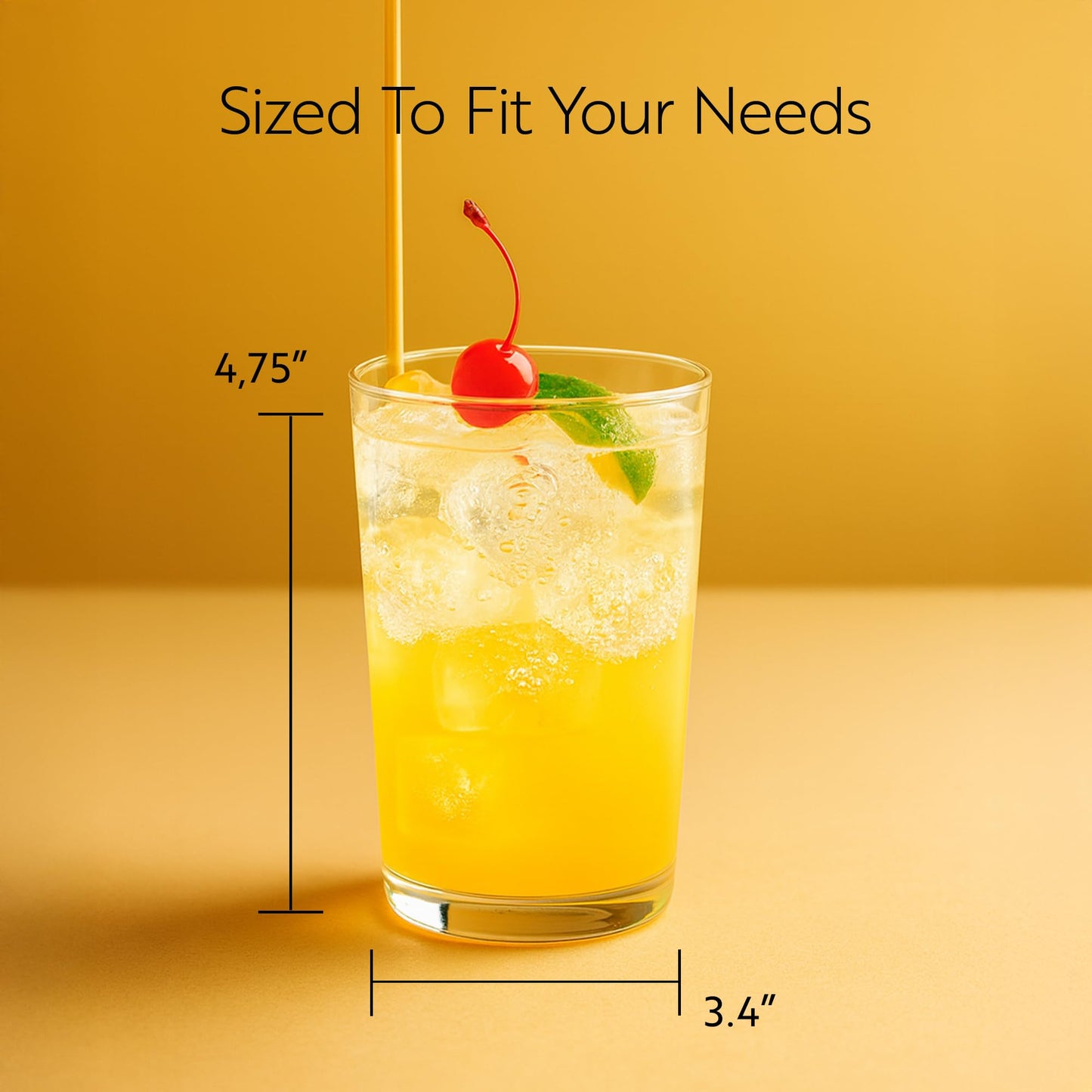 Restaurantware Sumi 17.3 Ounce Highball Glasses Set of 12 Lead-Free Tom Collins Glasses - Tempered Dishwasher-Safe Glassware Clear Glass Tall Bar Glasses Serve Juices Cocktails Or Beers