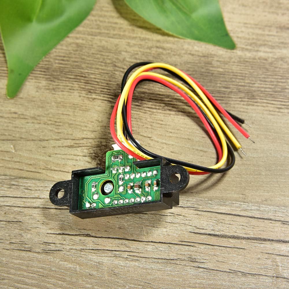 Comimark 1Pcs GP2Y0A21YK0F 10-80CM Sharp IR Analog Distance Sensor Distance Cable for Arduino