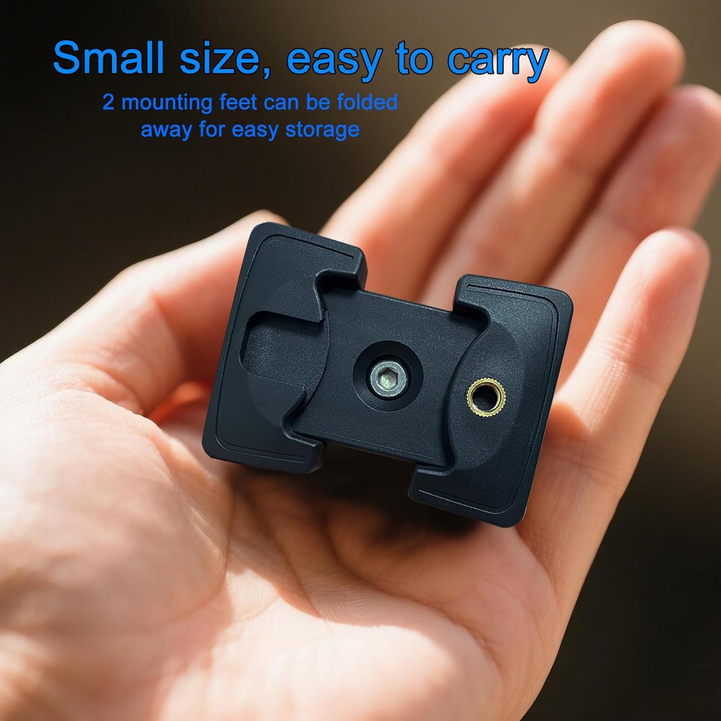 2 Suptig Adjustable Power Bank Holder with Cold Shoe Mount for Camera Rig, Phone Mount.